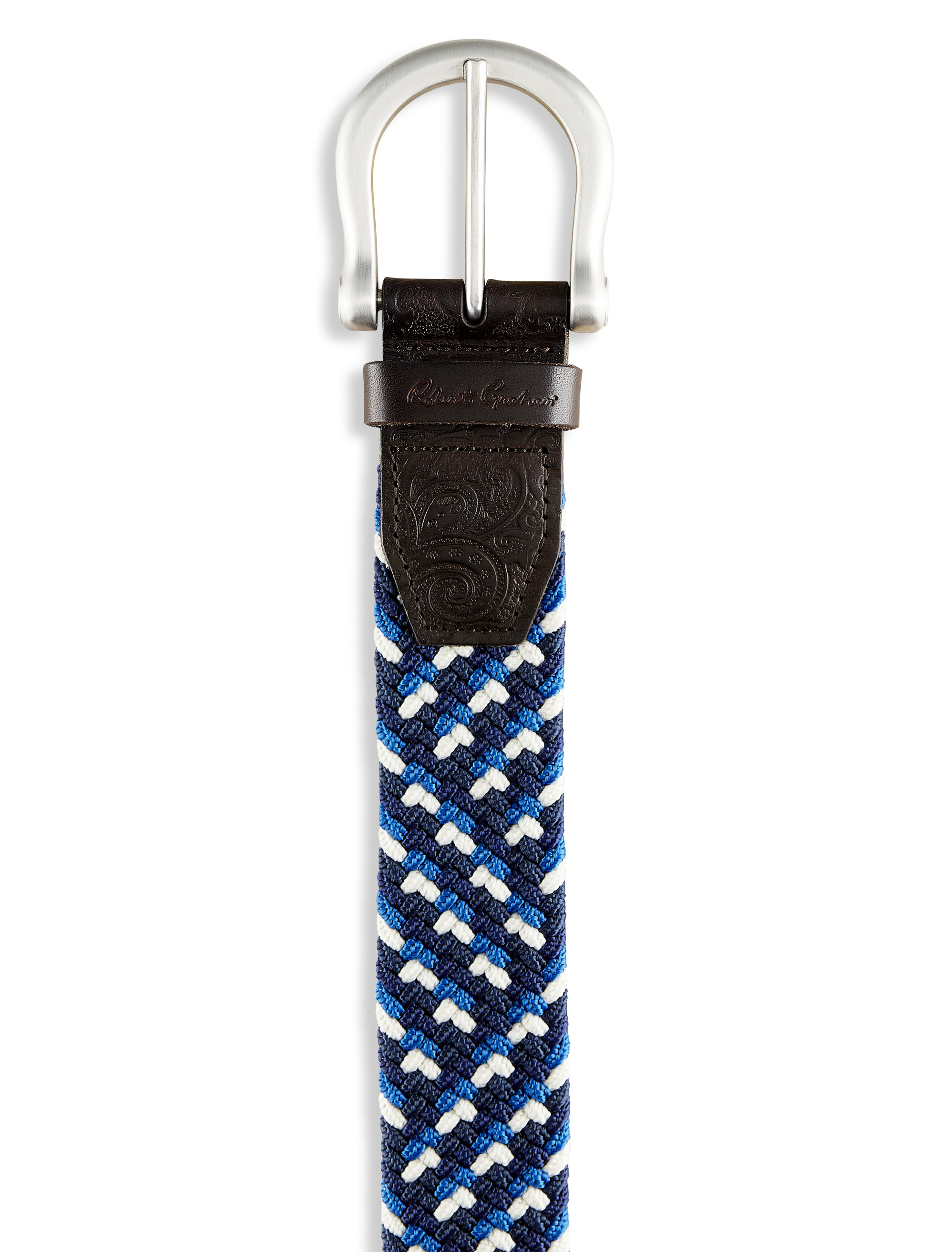 Big + Tall, Robert Graham Celestial Jive Braided Belt