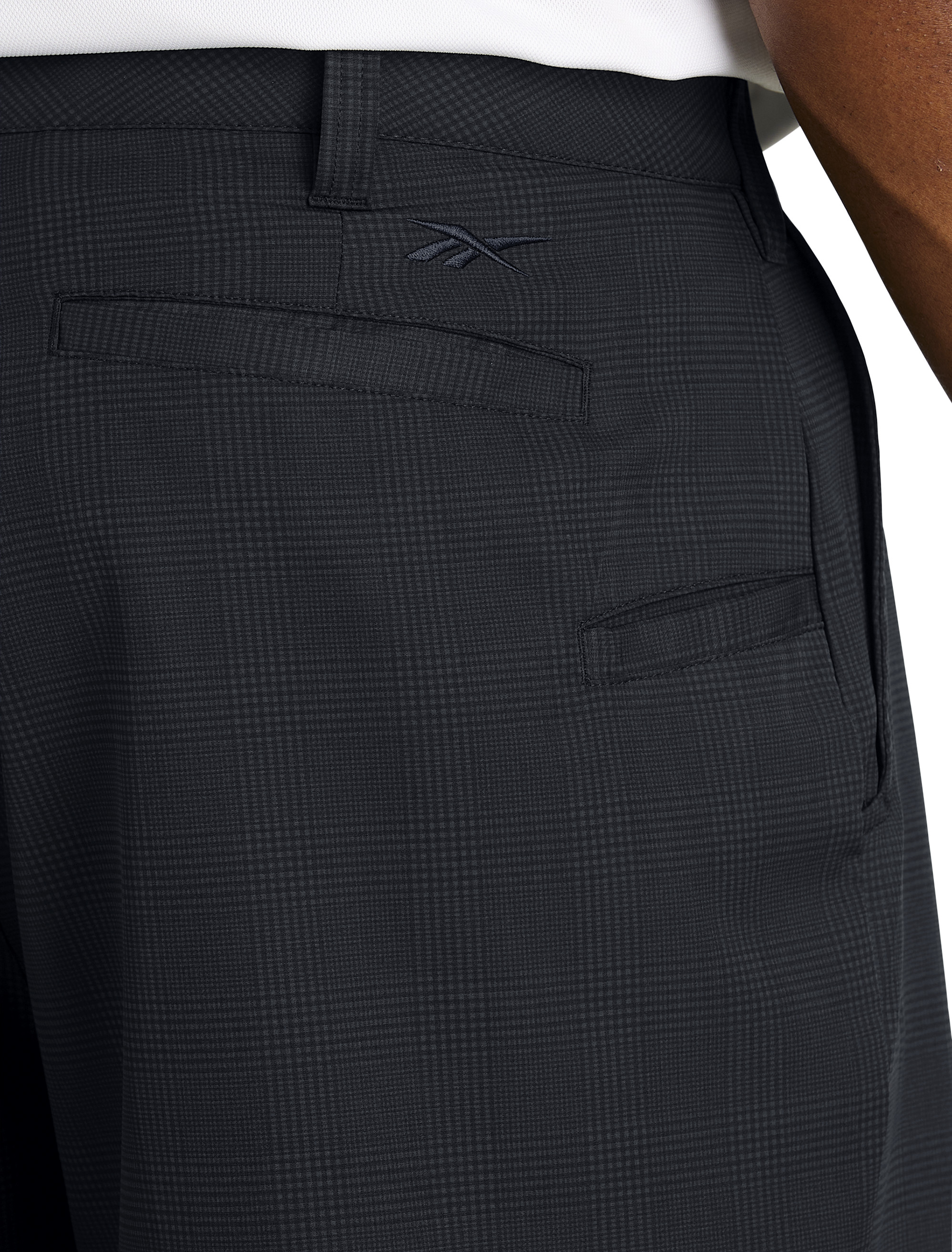 Performance Plaid Golf Shorts