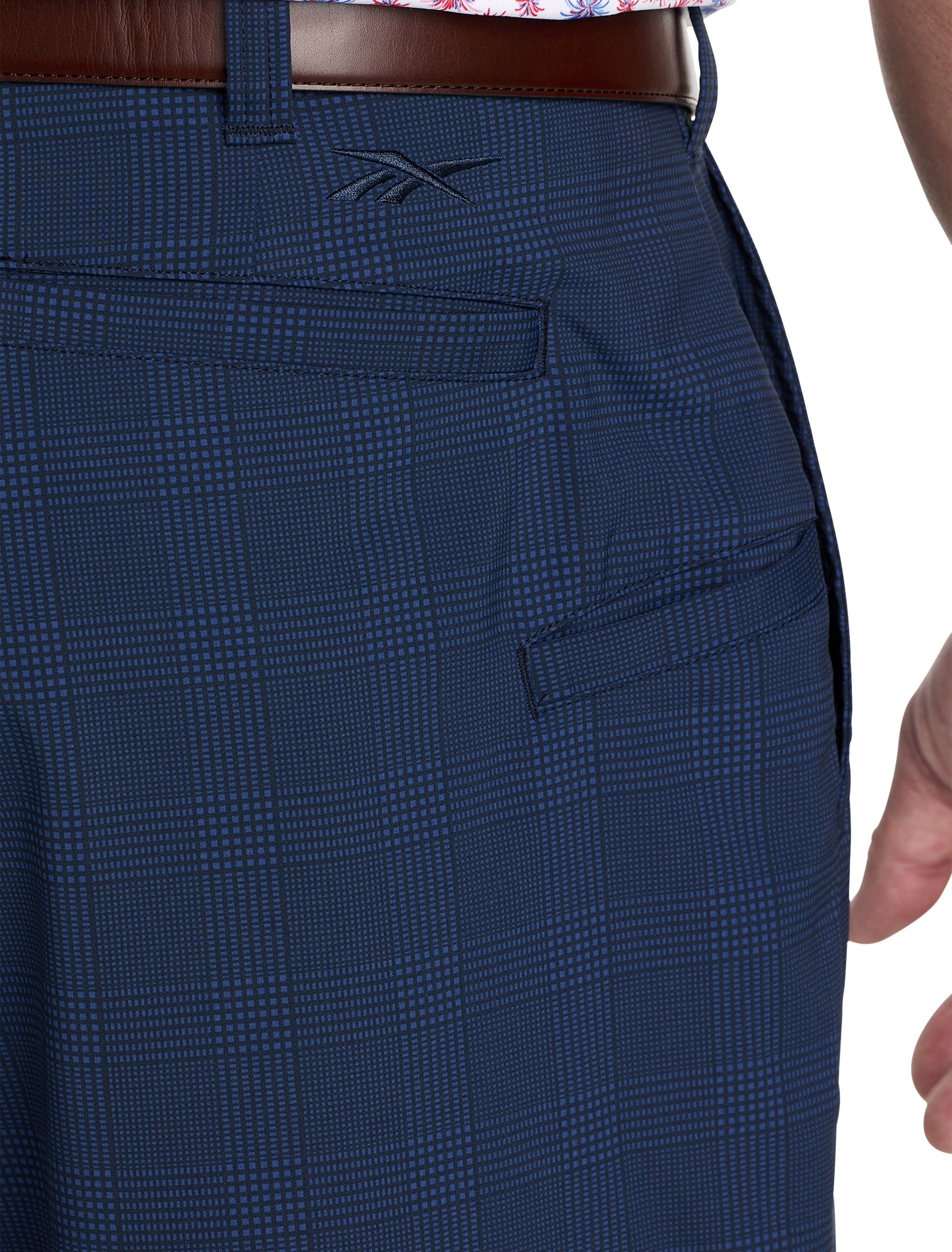 Big + Tall | Reebok Performance Plaid Golf Shorts | DXL