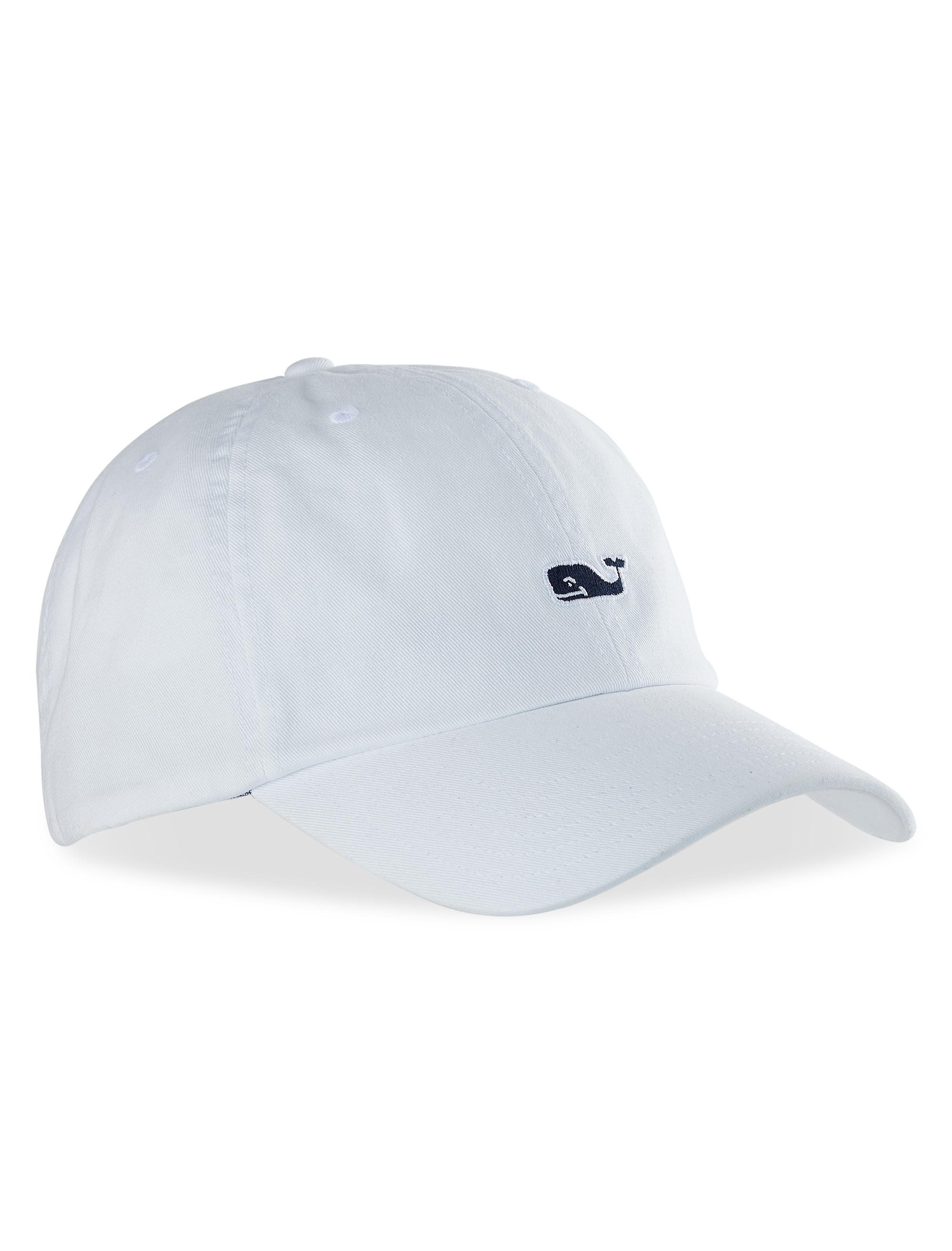 Vineyard Vines Men's Big & Tall Classic Baseball Hat - White - Hats