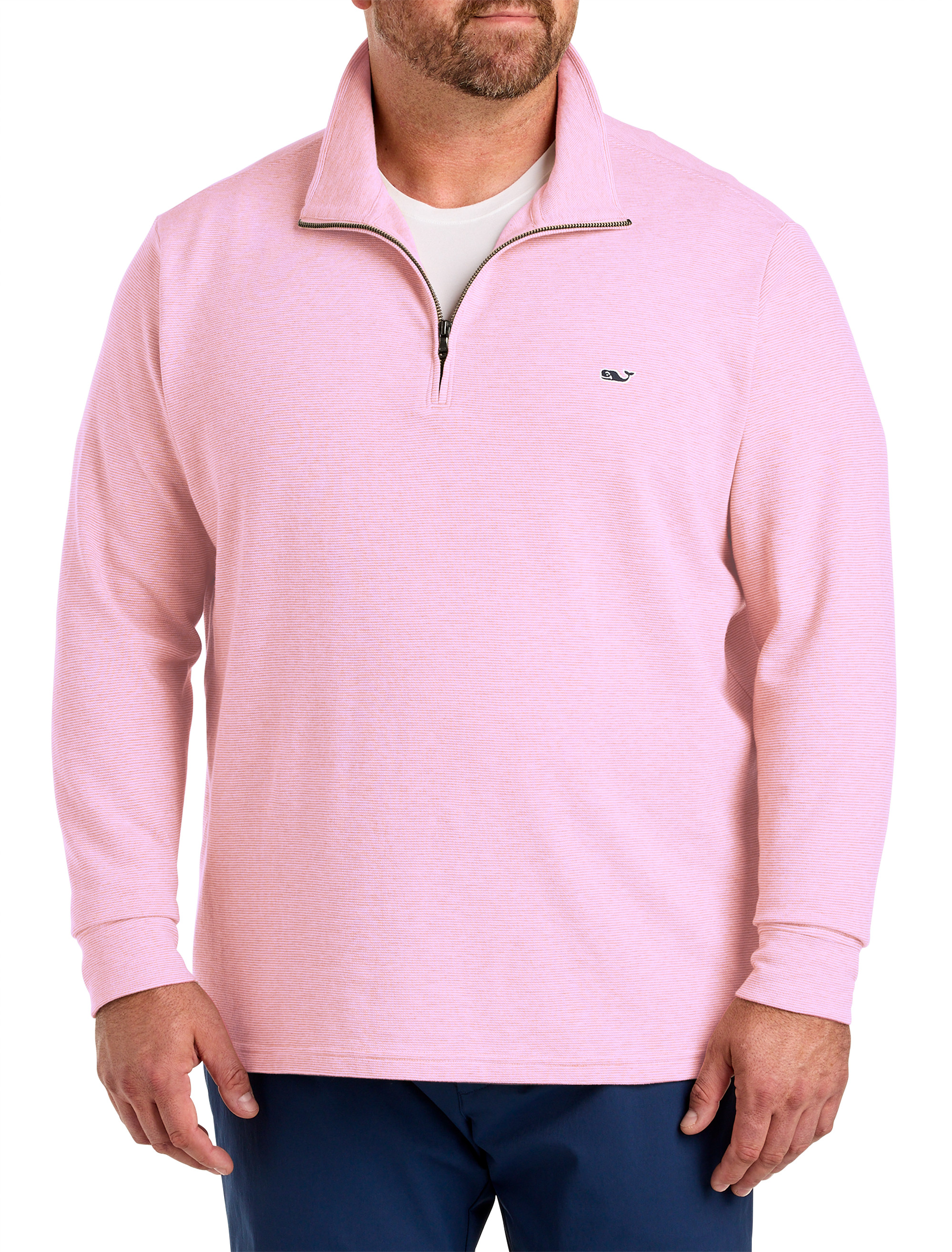Big + Tall | Vineyard Vines Saltwater 1/4-Zip Pullover | DXL
