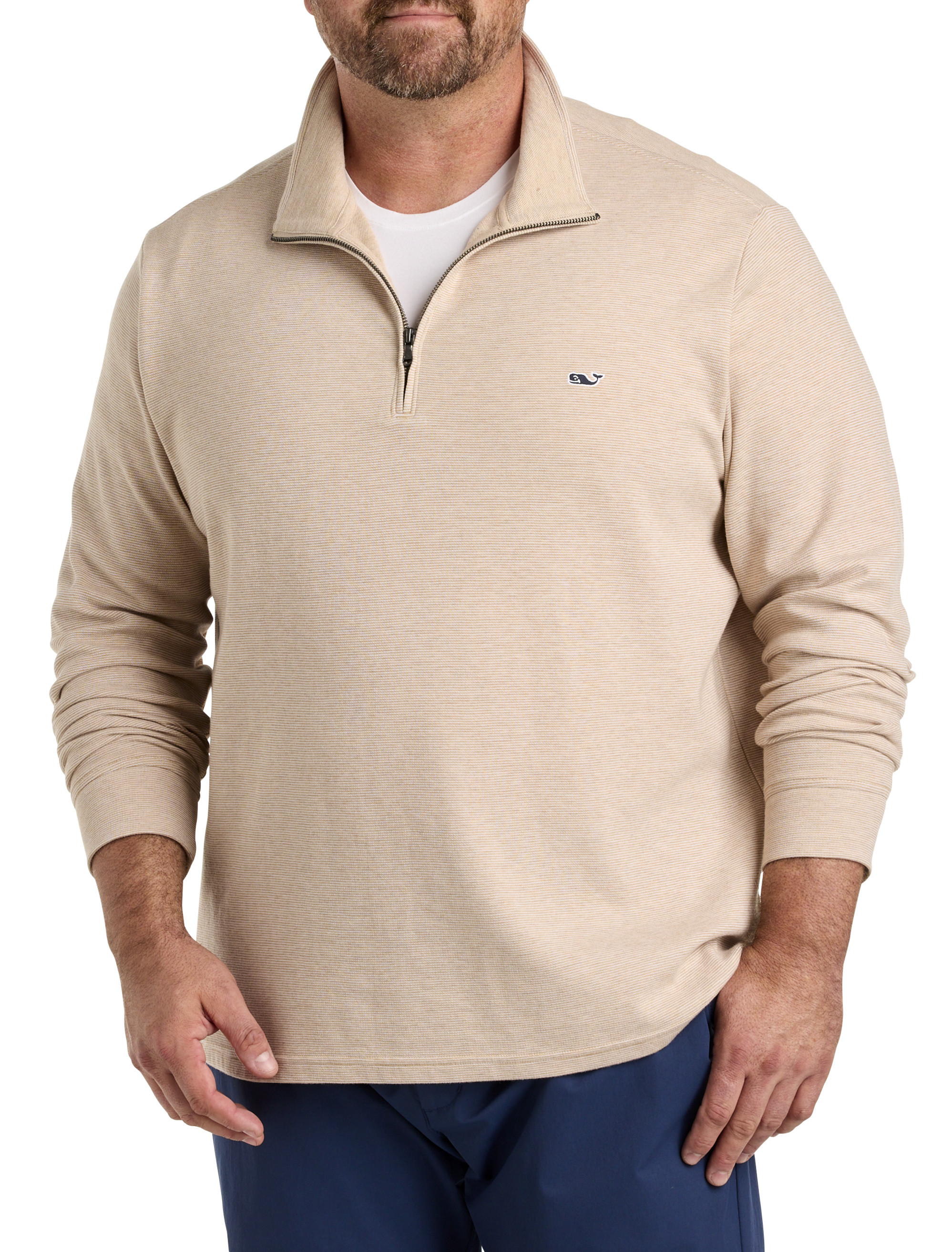 Big + Tall | Vineyard Vines Saltwater 1/4-Zip Pullover | DXL