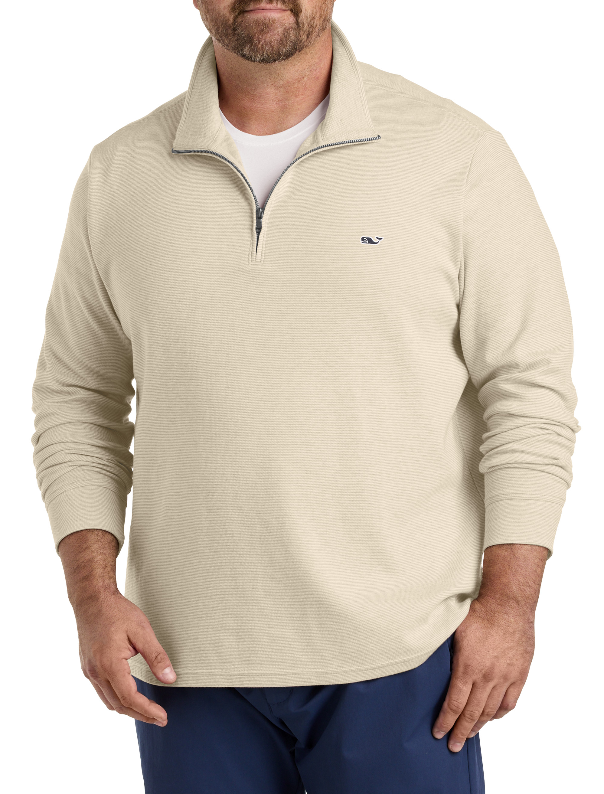 Big + Tall | Vineyard Vines Saltwater 1/4-Zip Pullover | DXL