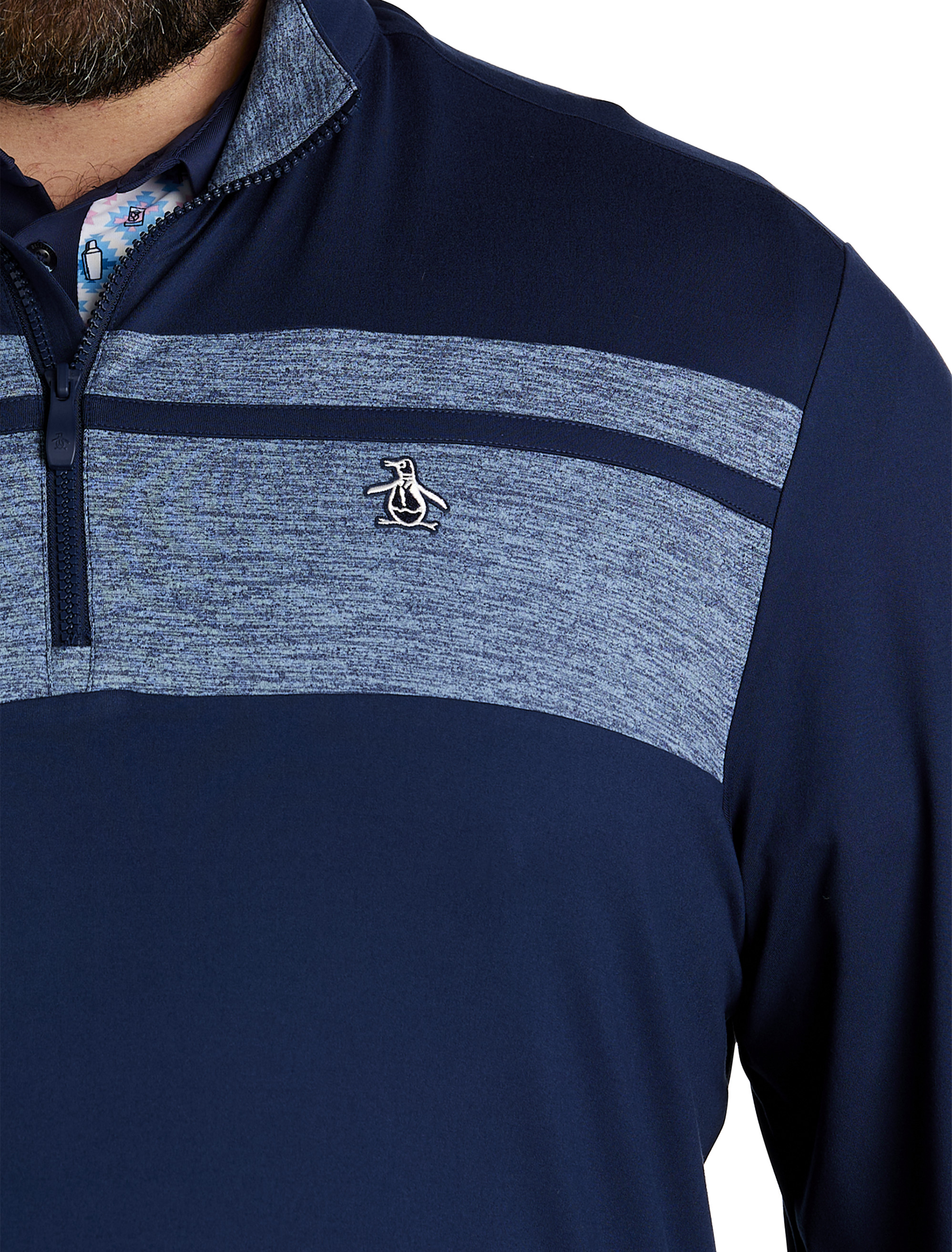 Heritage Block 1/4-Zip Golf Pullover