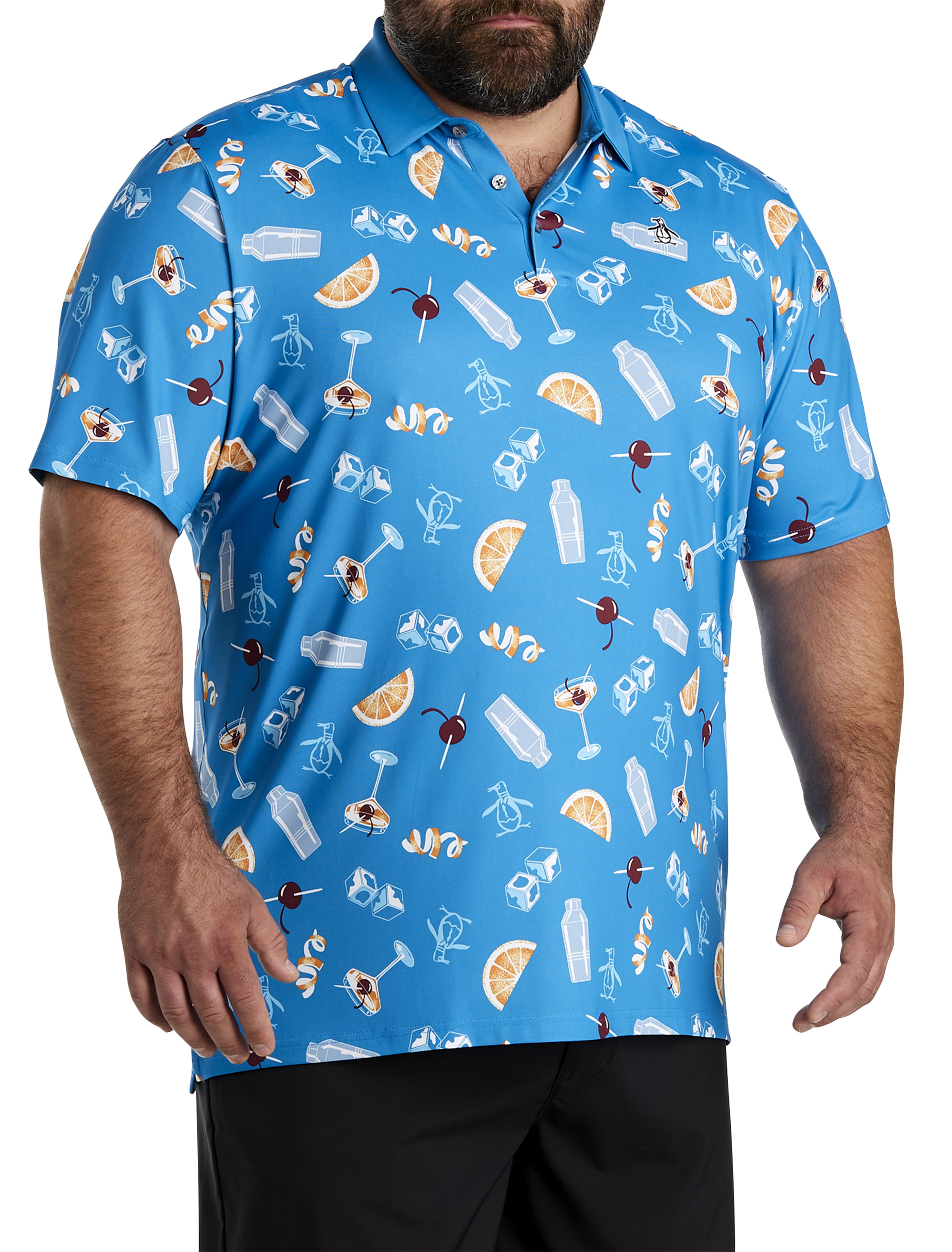 Original penguin hawaiian store shirt