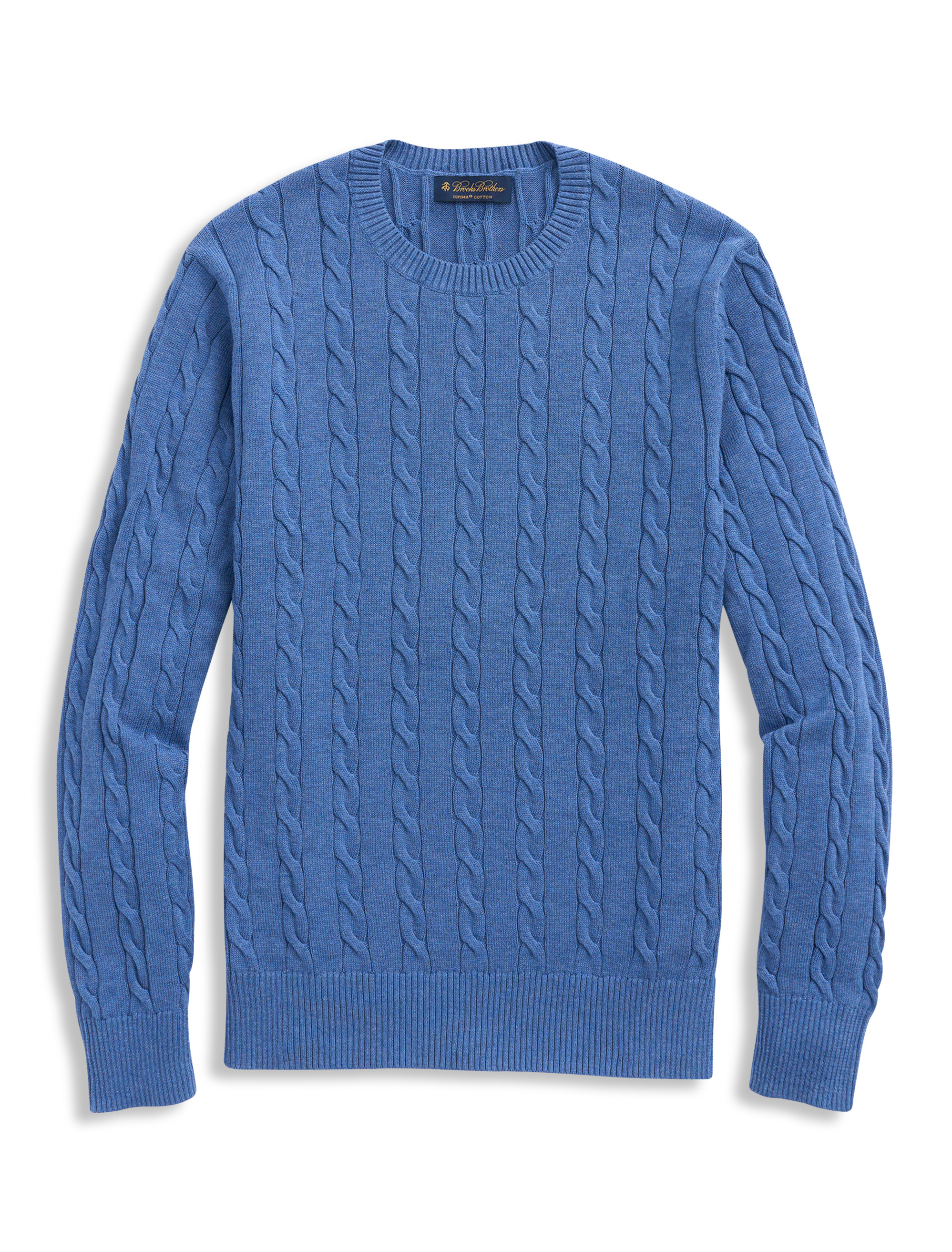 Cable Crewneck Sweater