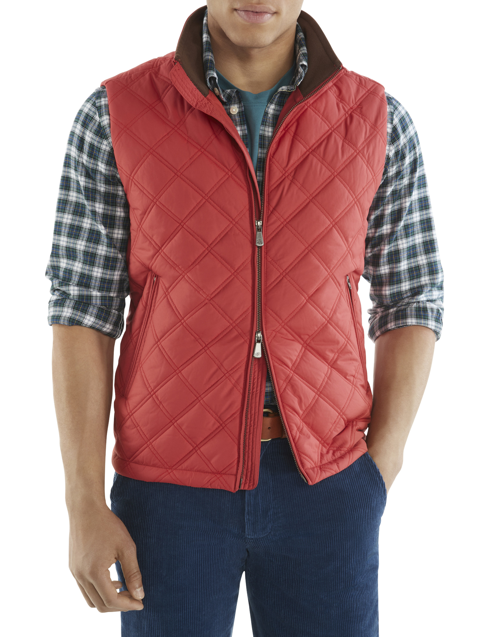 Big and tall quilted vest best sale