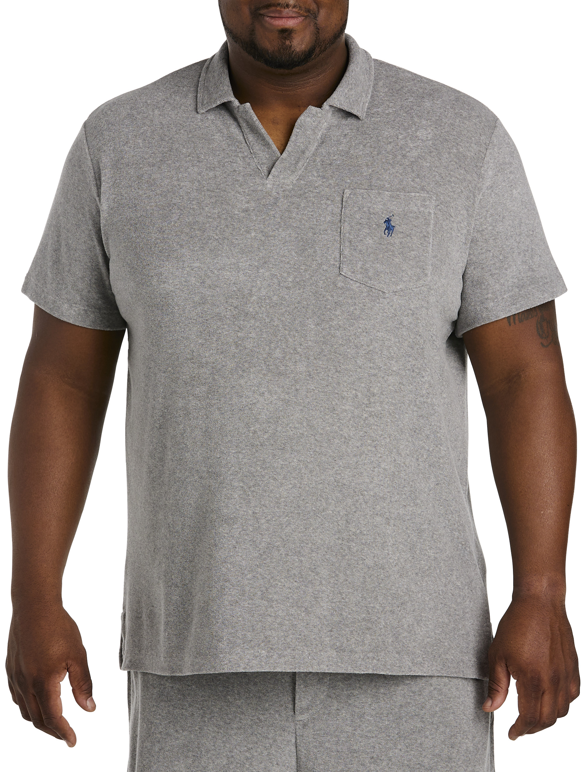 Big + Tall, Polo Ralph Lauren Terry Polo Shirt