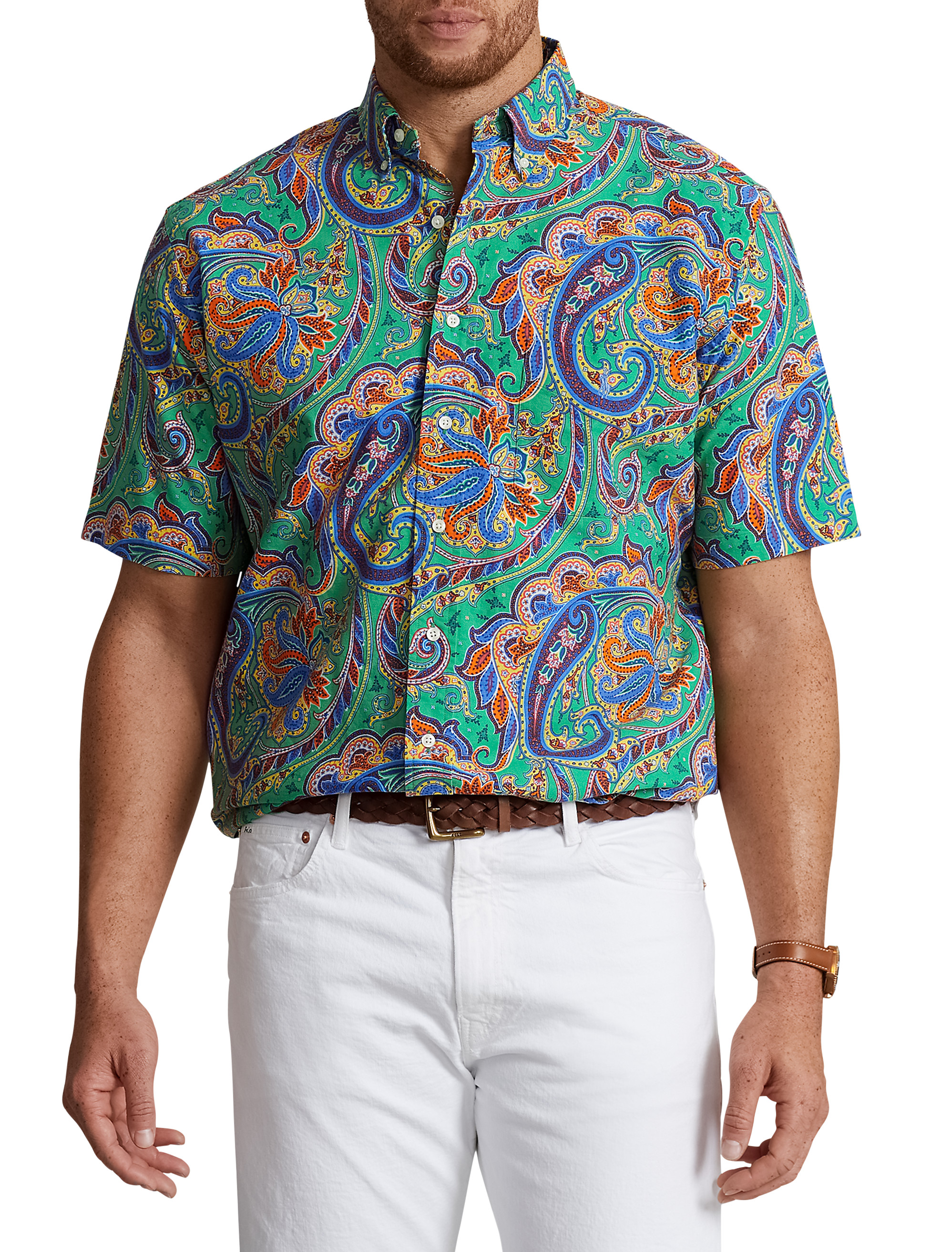 Polo ralph lauren outlet paisley shirt