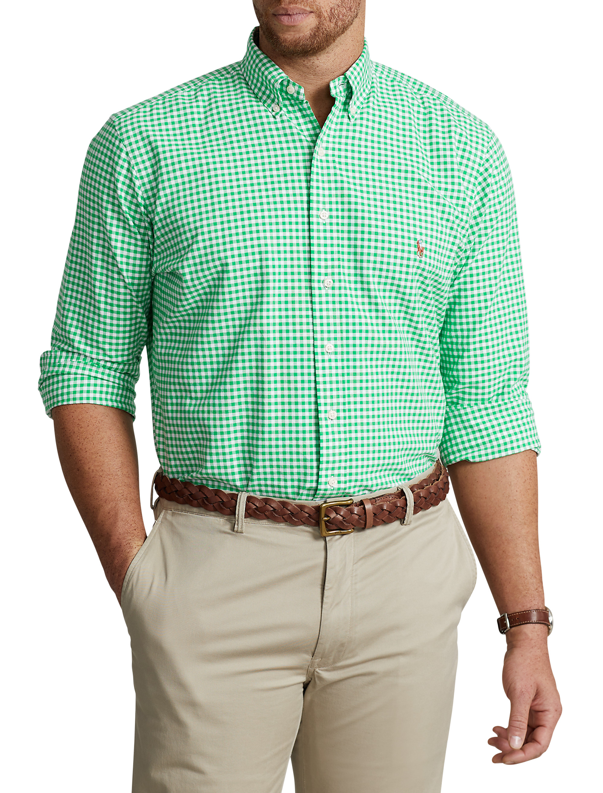 Gingham Oxford Shirt