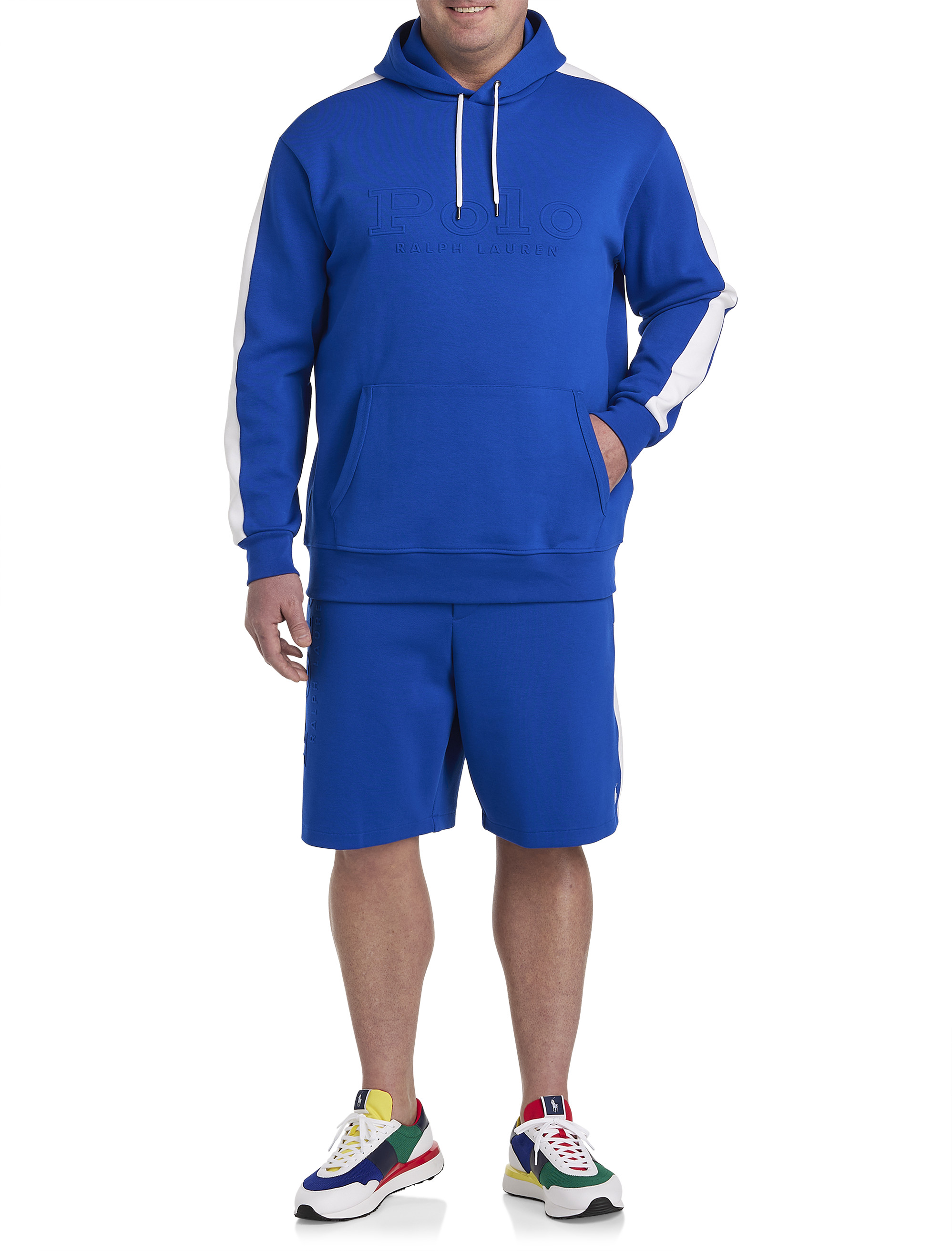 PRL LOGO HOODIE SAPHIRE STAR