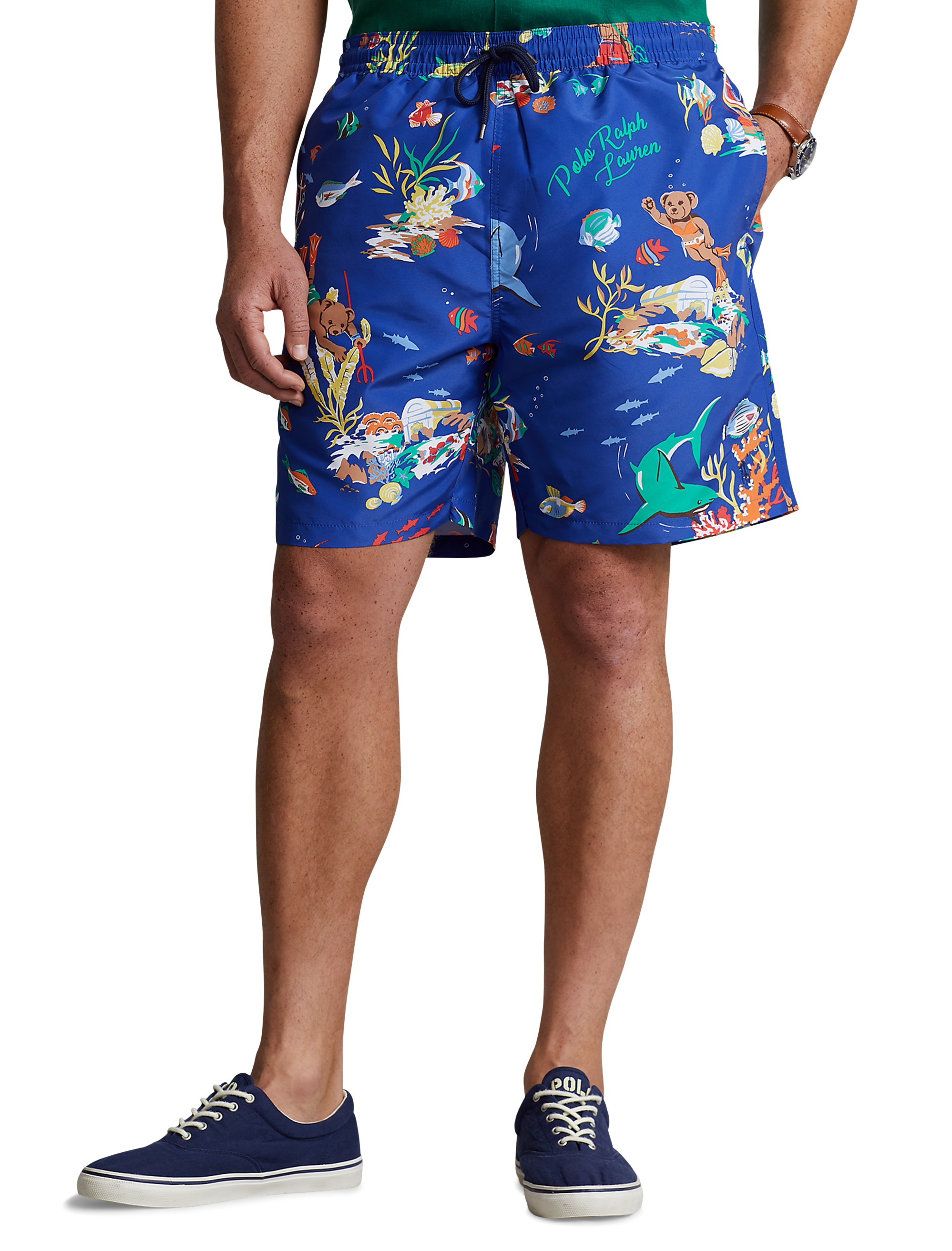 Polo bear store swim trunks