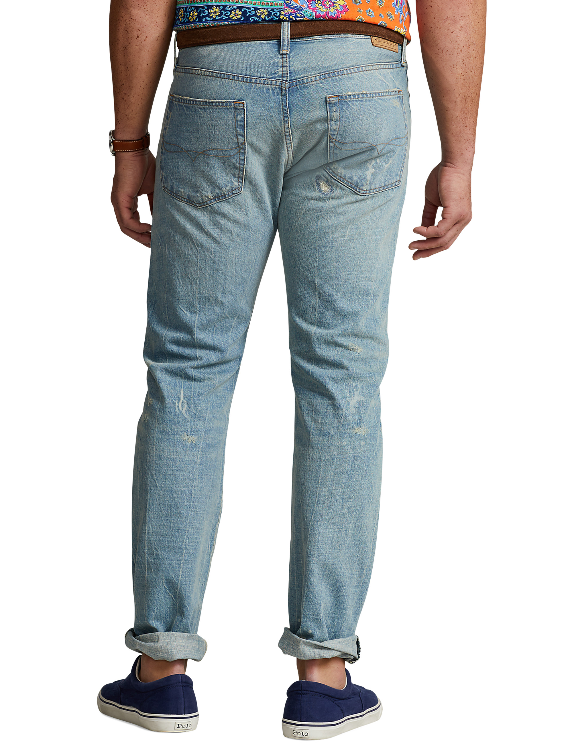 Buckbrook Relaxed-Fit Straight-Leg Jeans