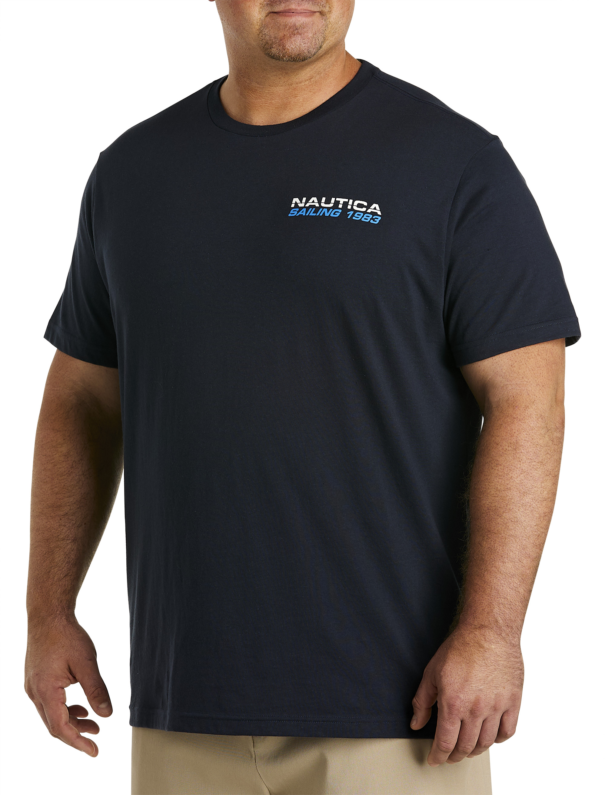 Big + Tall, Nautica Competition Long-Sleeve Logo T-Shirt