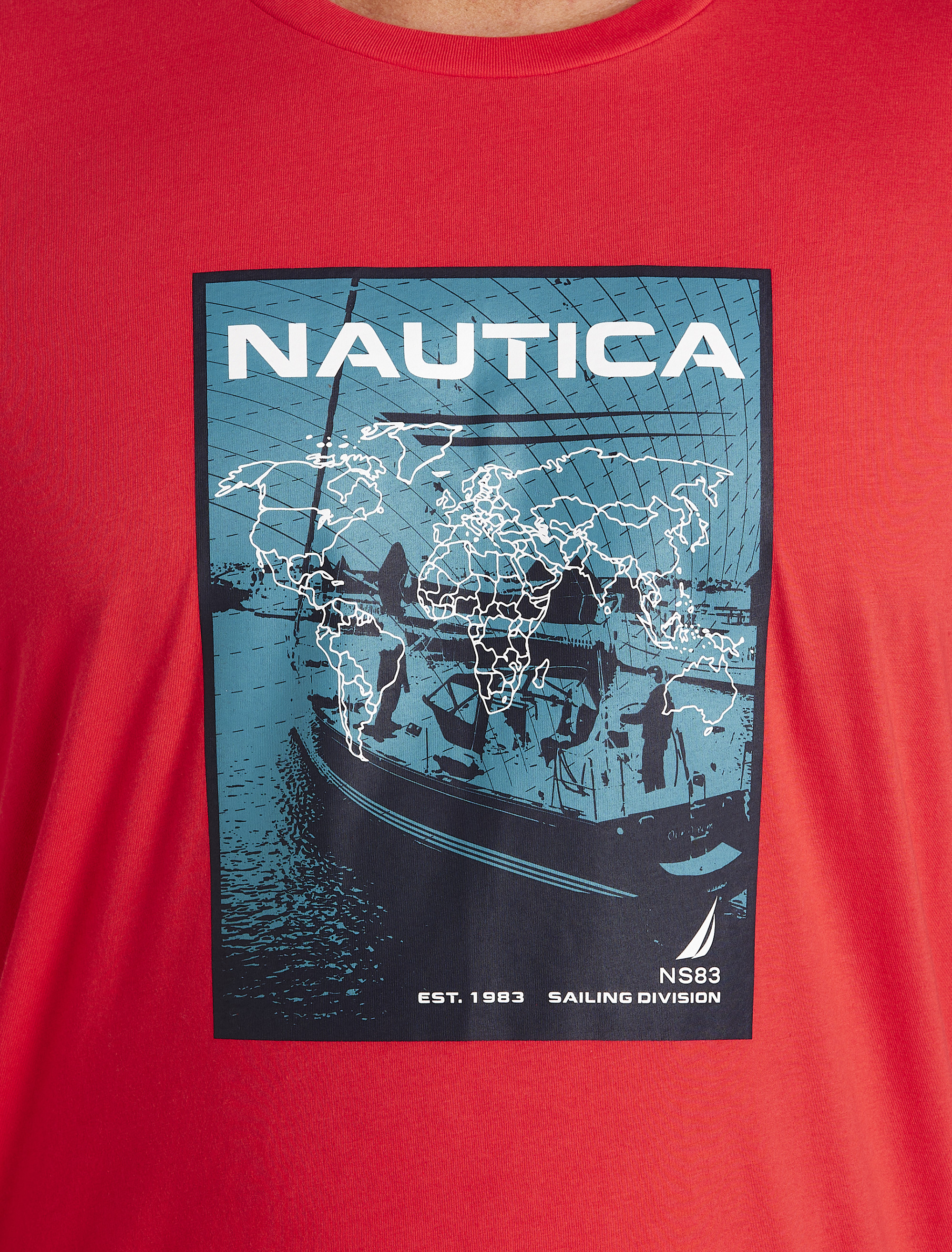 Sailing Division Photograph Graphic Tee