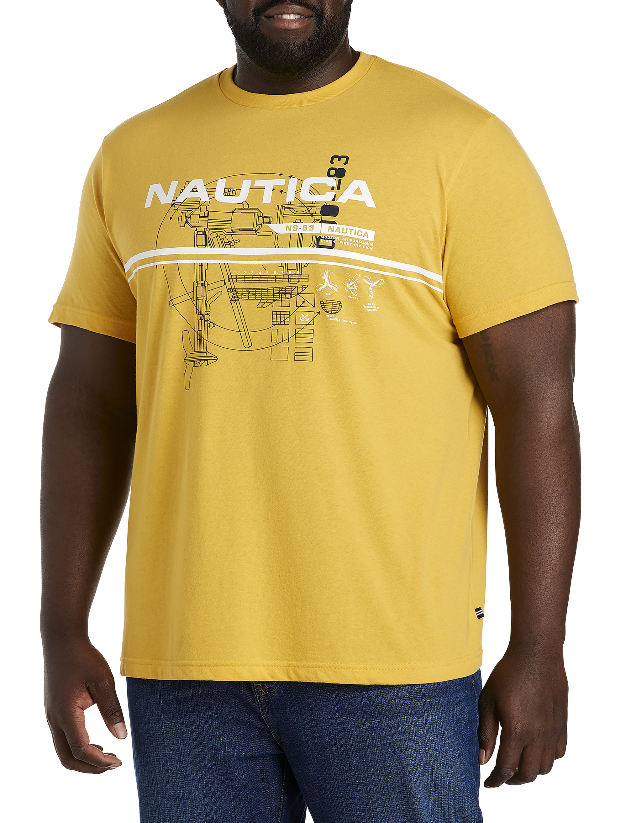 Big + Tall, Nautica Competition Long-Sleeve Logo T-Shirt