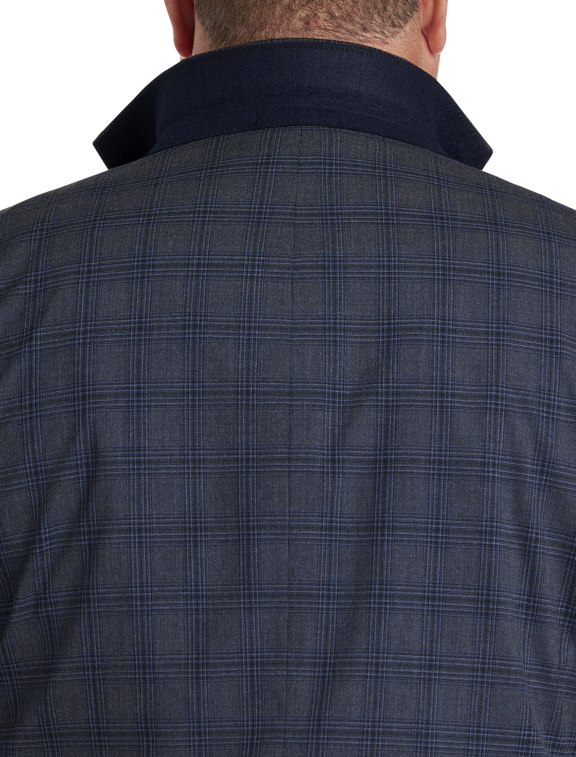 Big + Tall | Michael Kors Open Plaid Suit Jacket | DXL