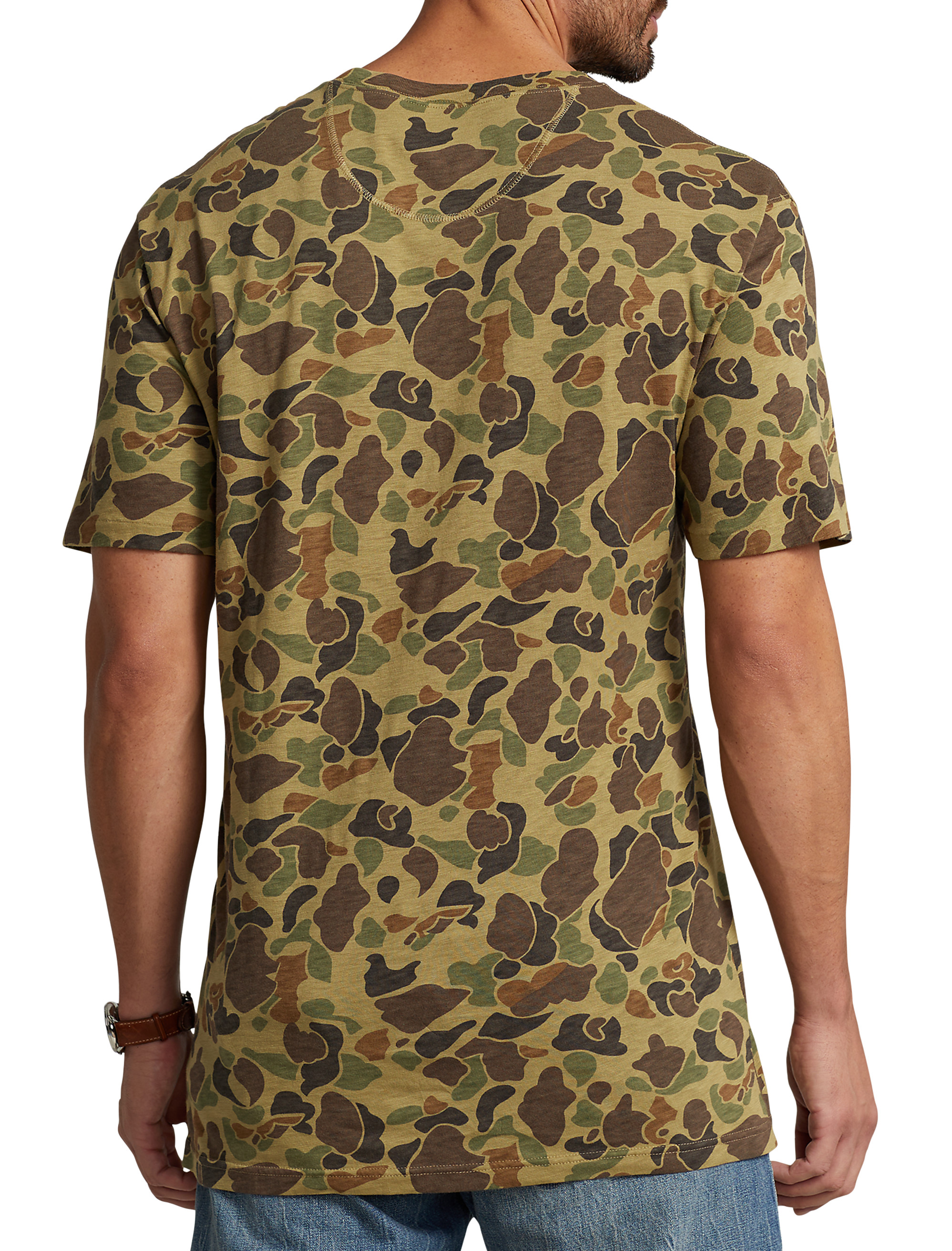 PRL SLUB JERSEY CAMO H FRG CM
