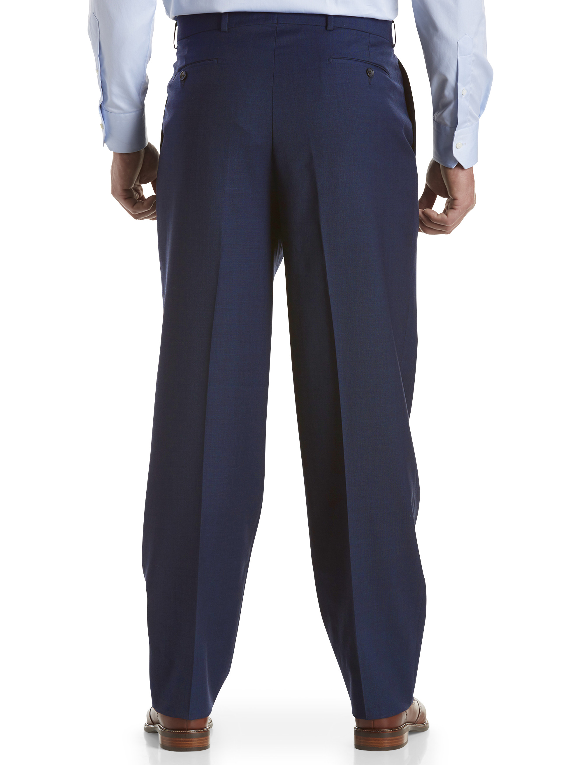 Big + Tall | Ballin Comfort-EZE Pleated Dress Pants | DXL