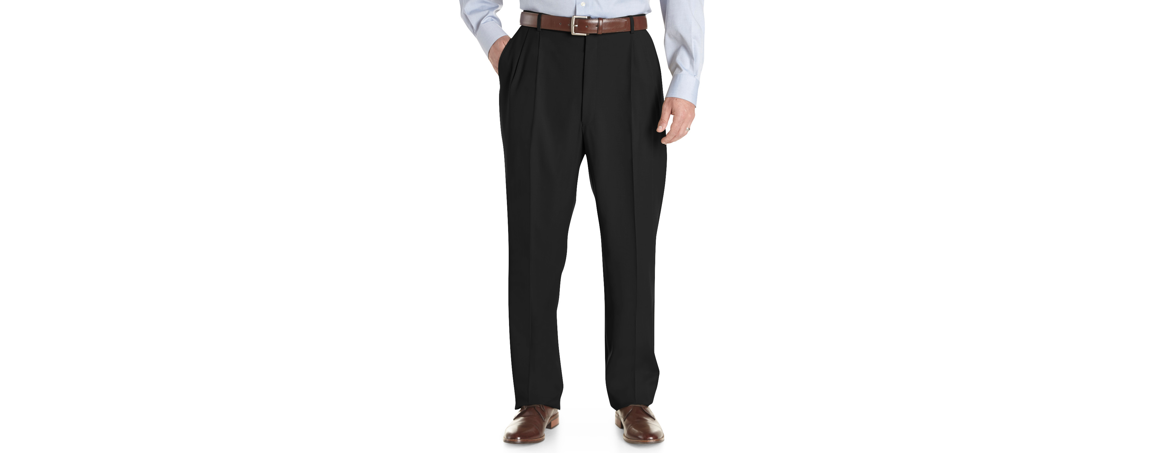 Comfort-EZE Pleated Dress Pants