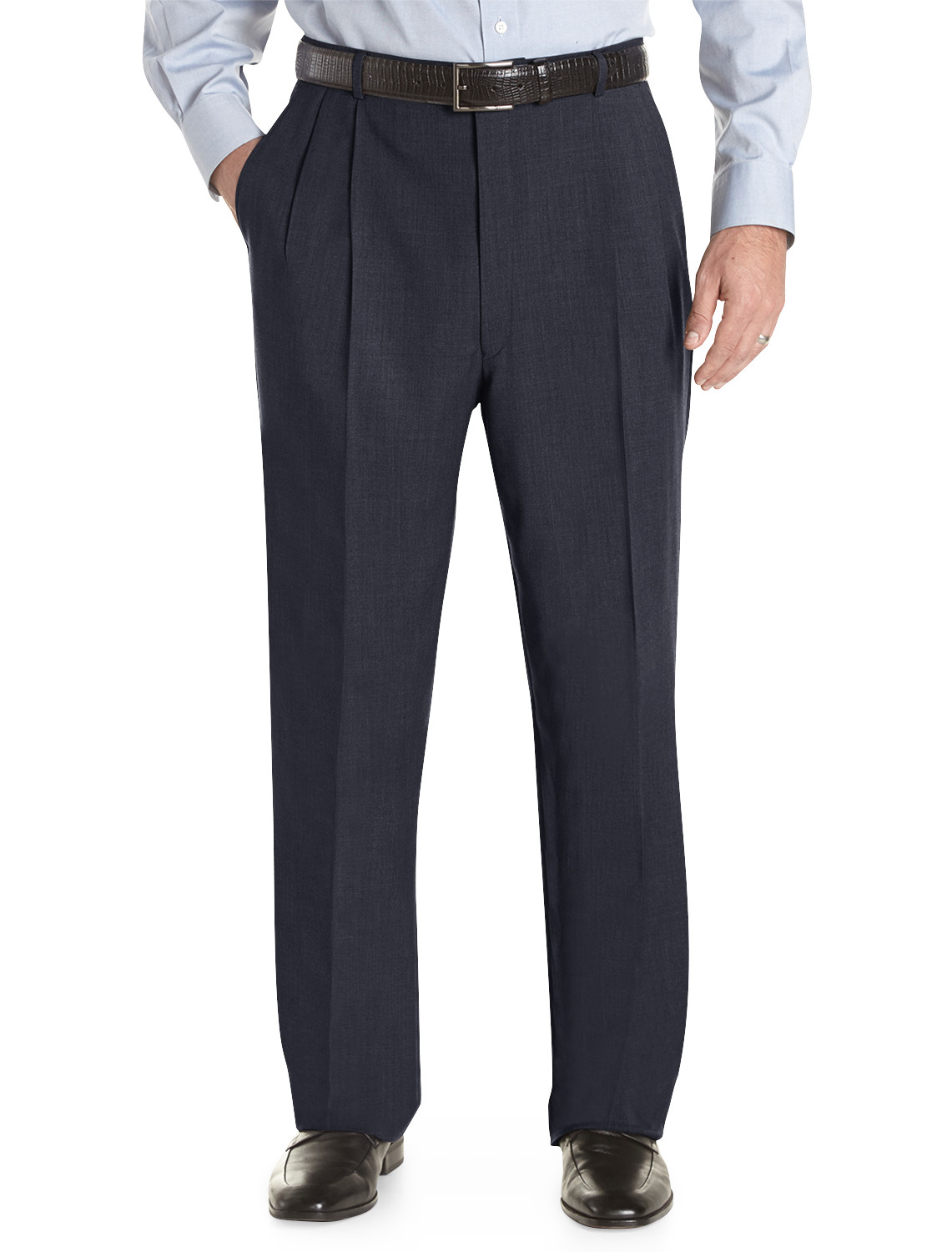 Men's High Waist Dress Pants | DXL