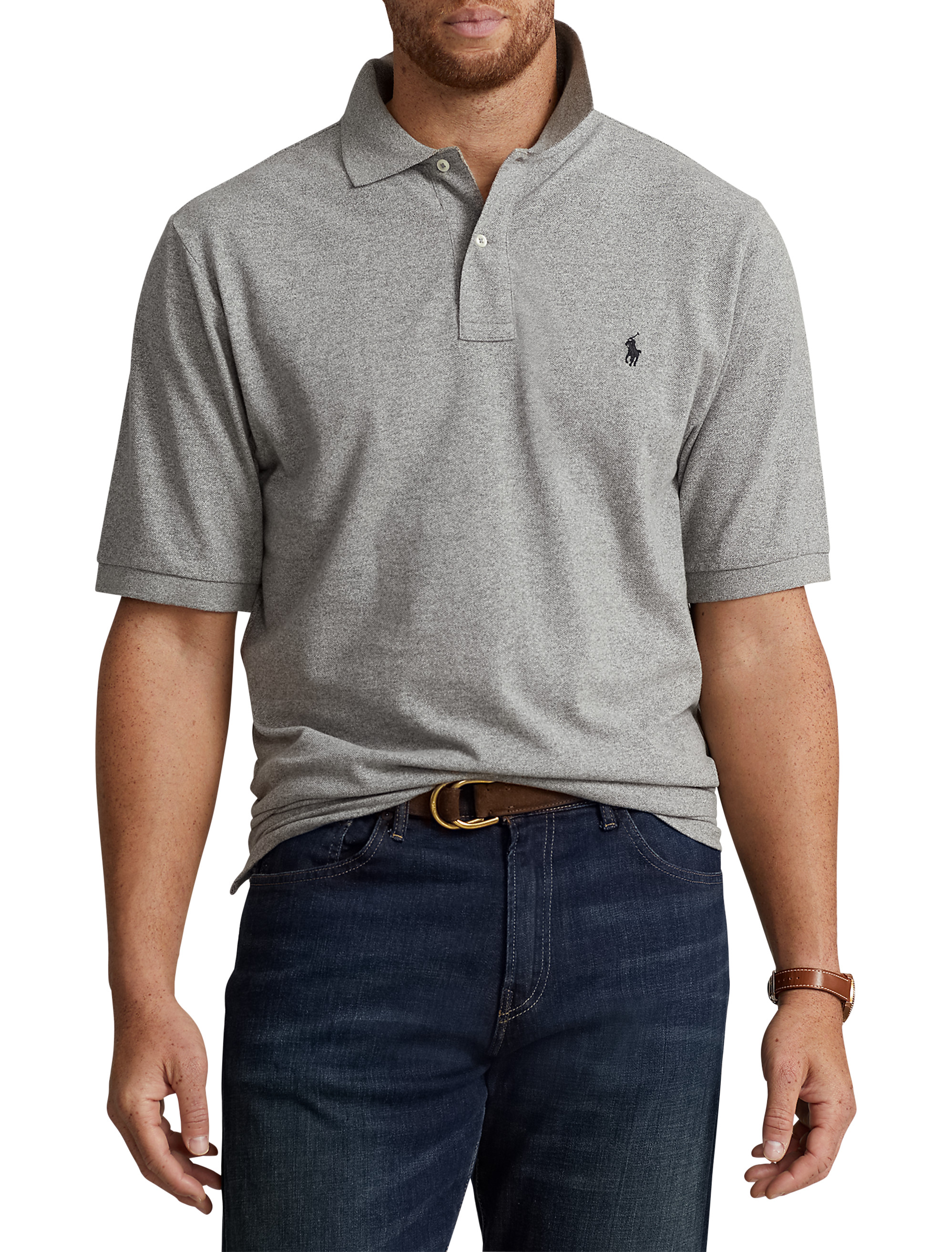 Big + Tall, Polo Ralph Lauren Pique Polo Shirt