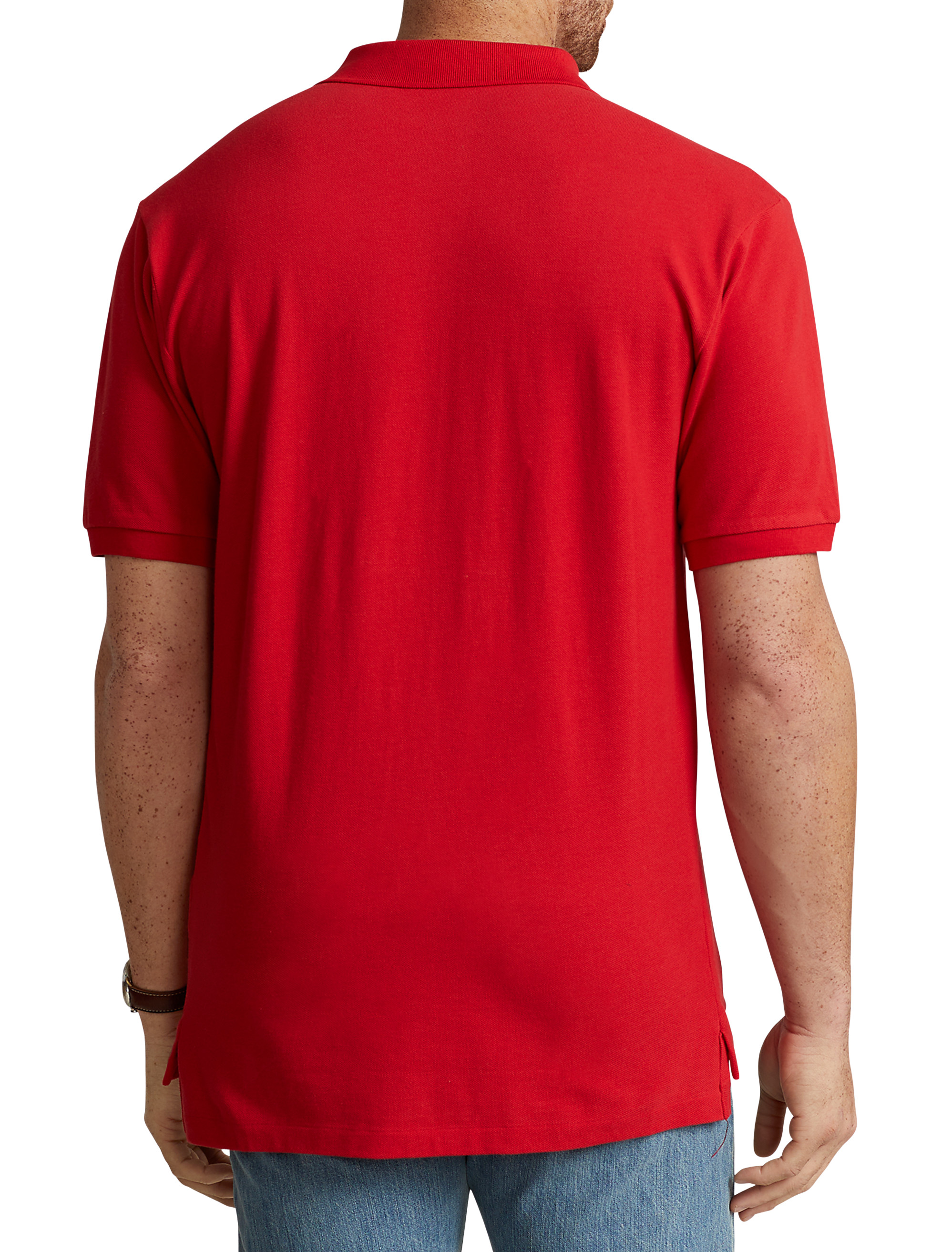 Big + Tall | Polo Ralph Lauren Mesh Polo Shirt | DXL
