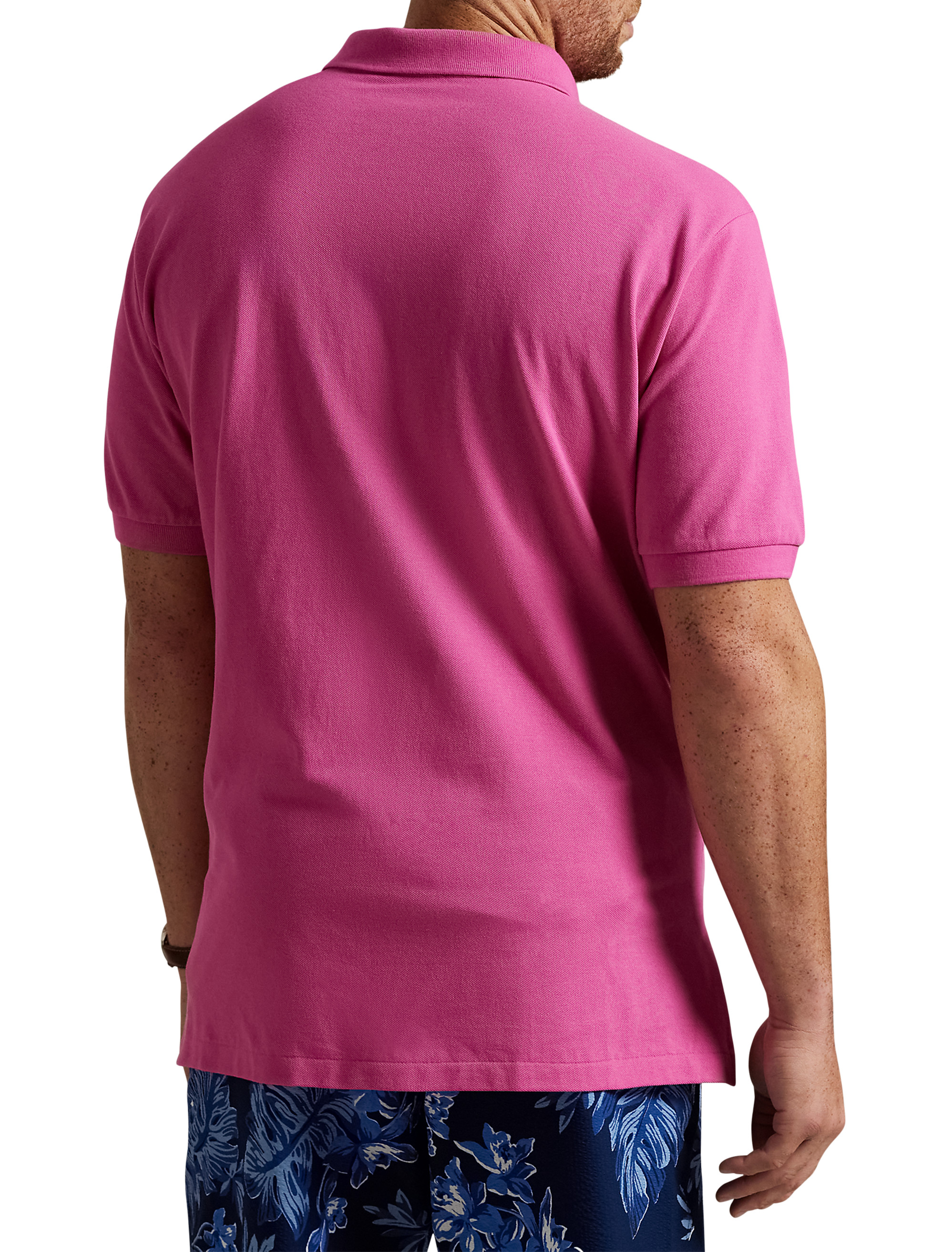 Big + Tall | Polo Ralph Lauren Mesh Polo Shirt | DXL