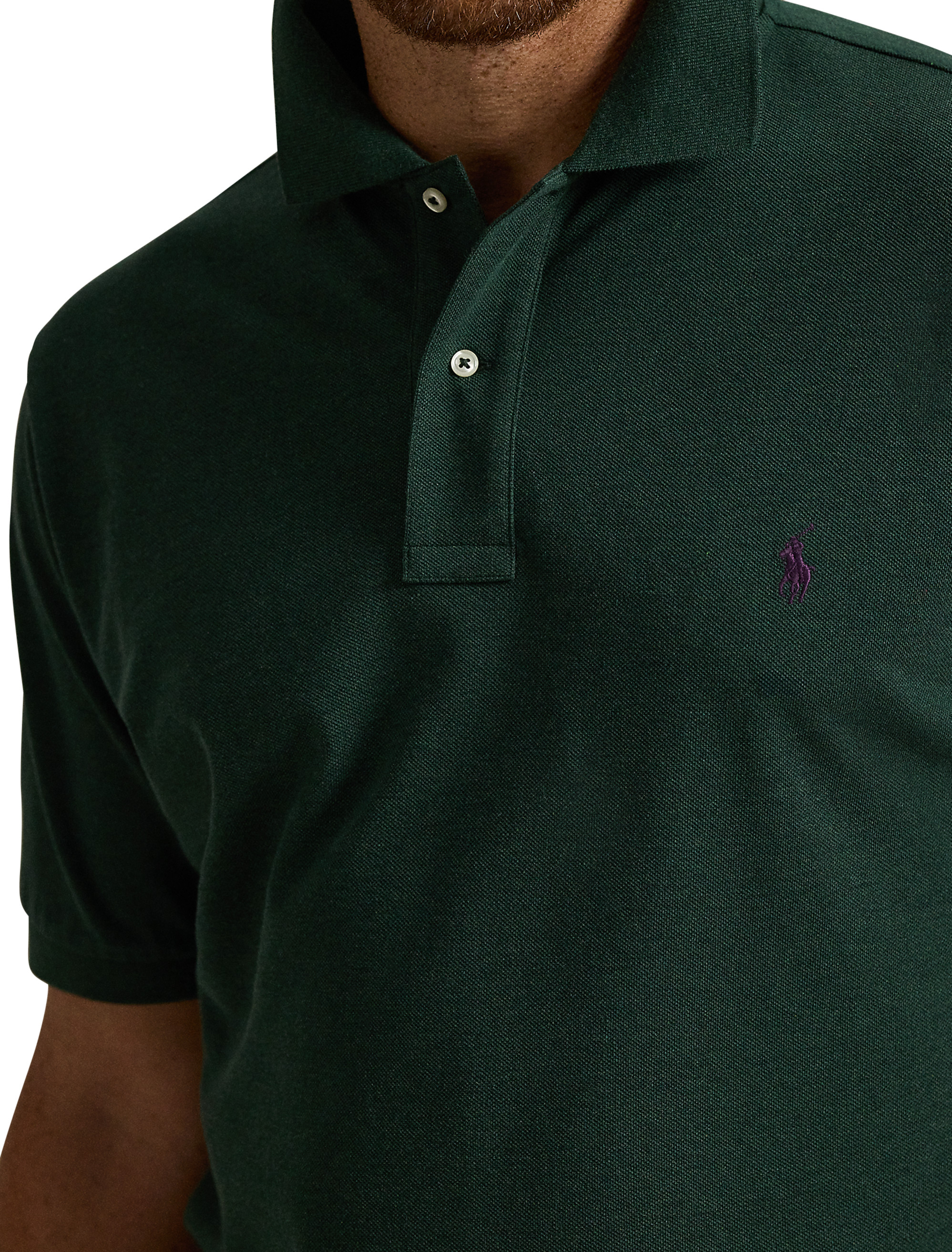 トップス MESH POLO COCONUT MILK L MESH POLO COCONUT MILK L