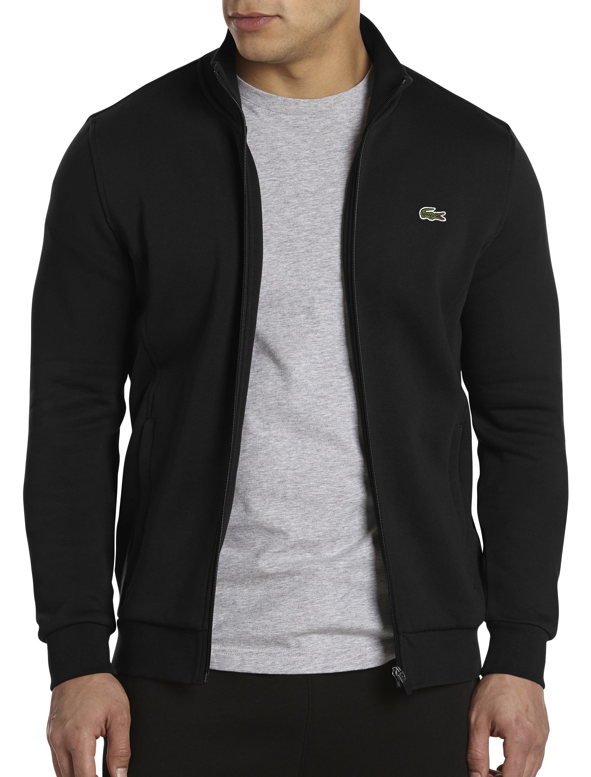 Lacoste best sale fleece jacket