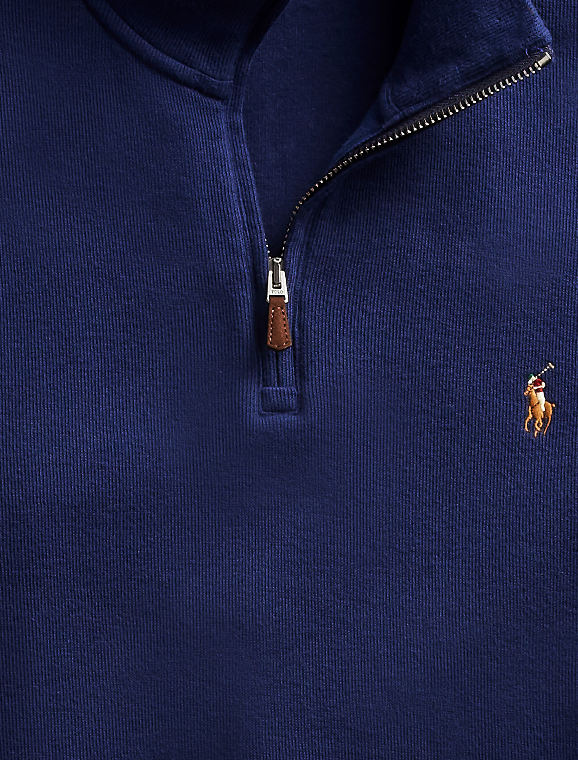 Big + Tall | Polo Ralph Lauren Estate Rib Half-Zip Pullover | DXL