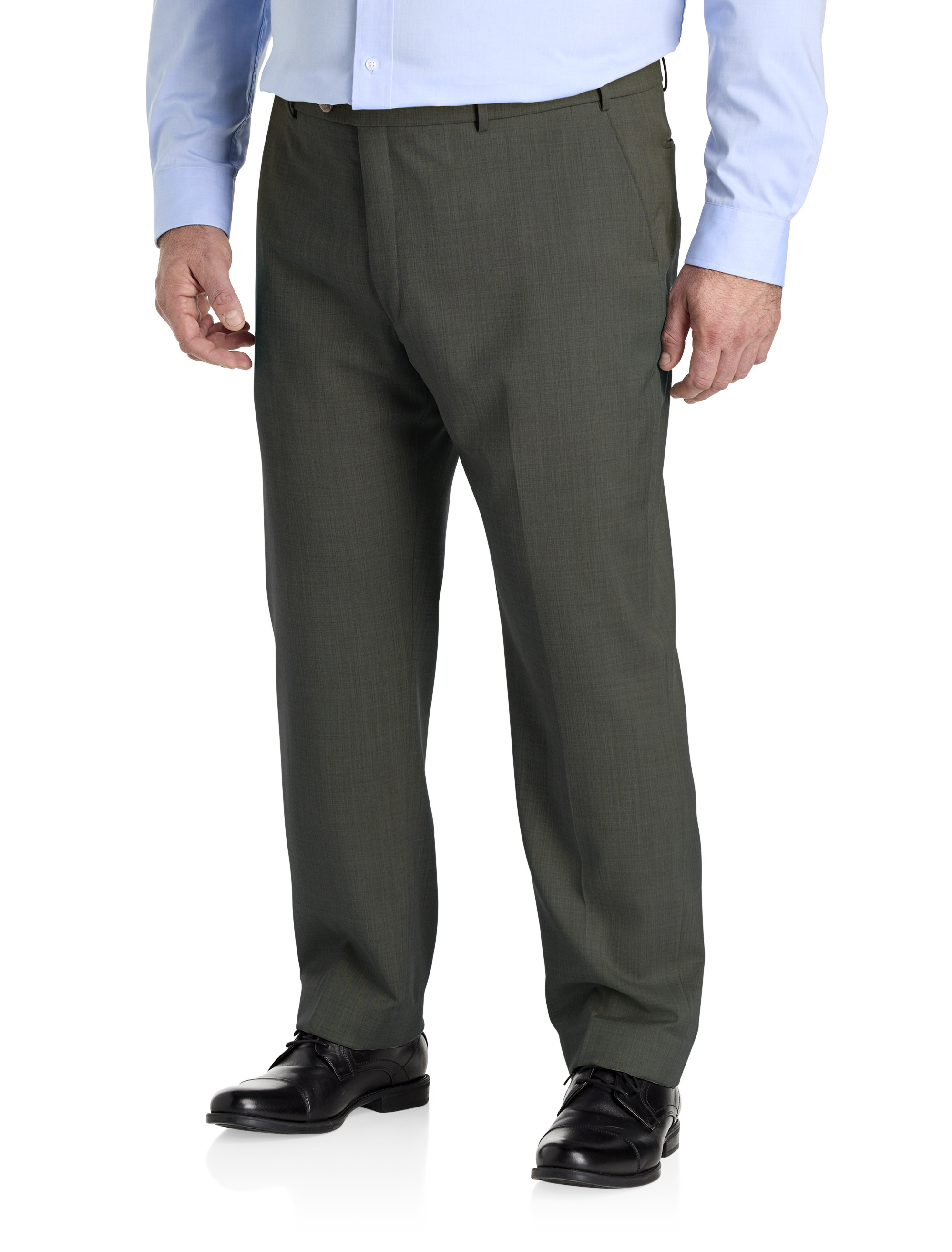 Men's Gabardine Dress Pants | DXL