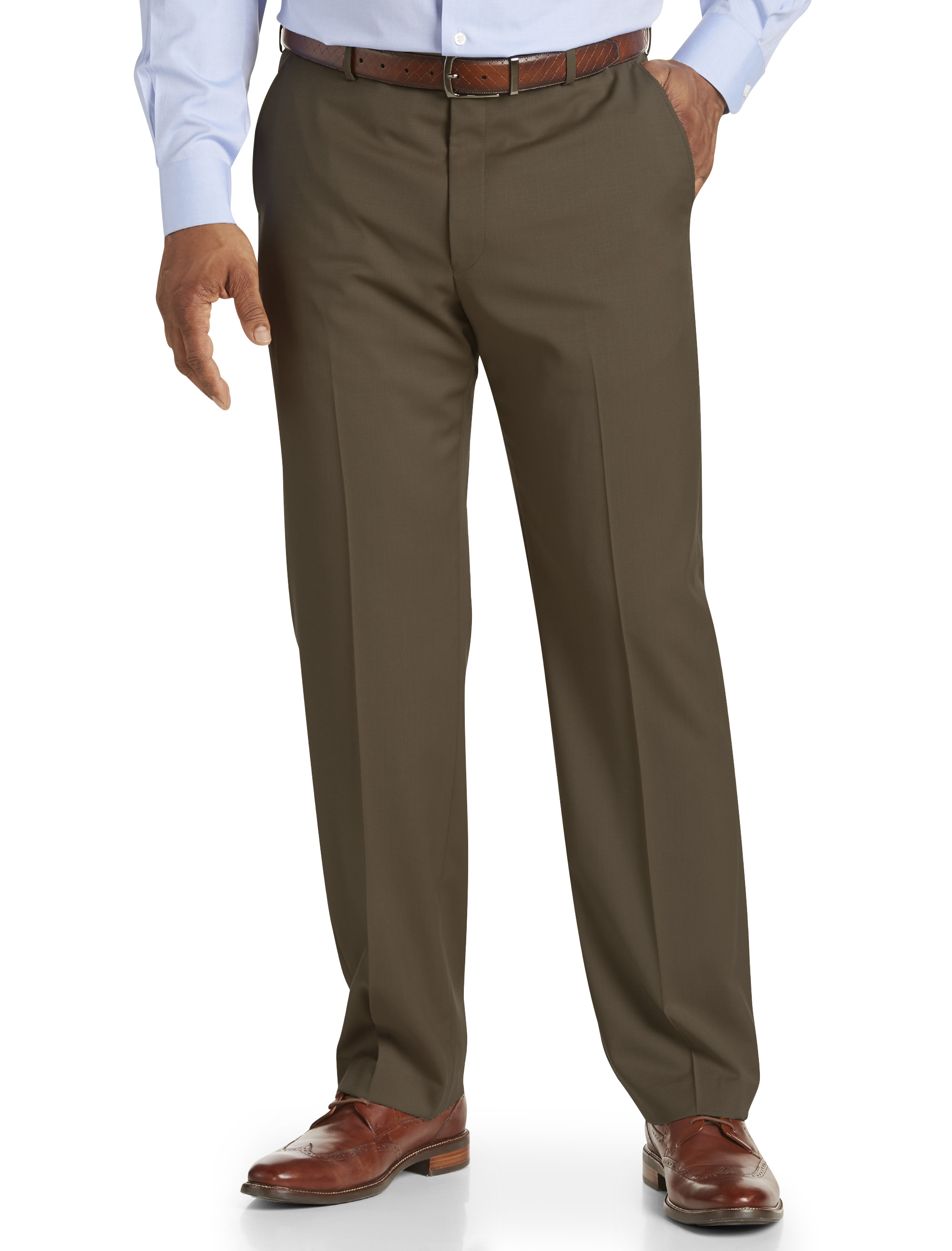 Big + Tall | Ballin Comfort-EZE Gabardine Dress Pants | DXL