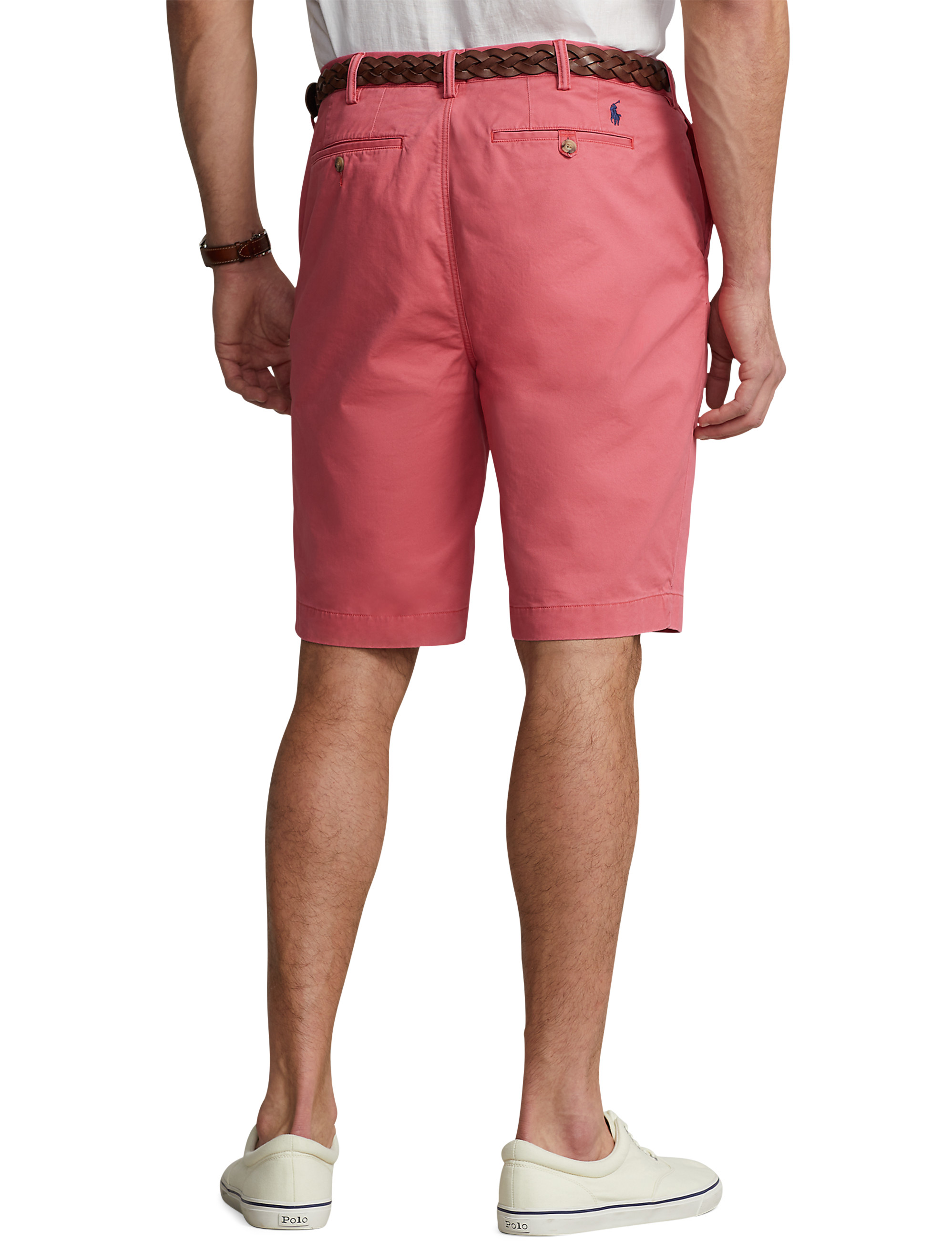 Lucky Brand 11 Inseam Stretch Twill Flat-Front Shorts