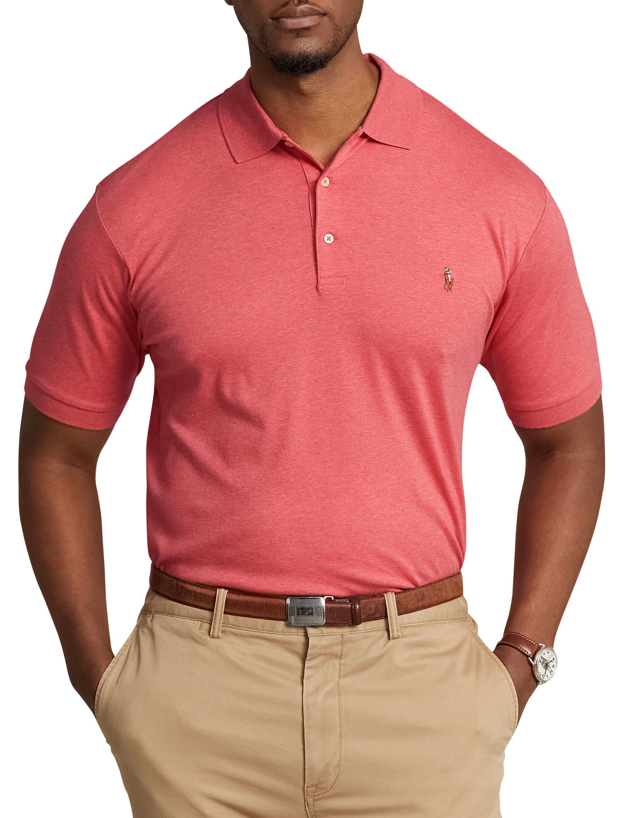 Big + Tall | Polo Ralph Lauren Soft Touch Polo Shirt | DXL