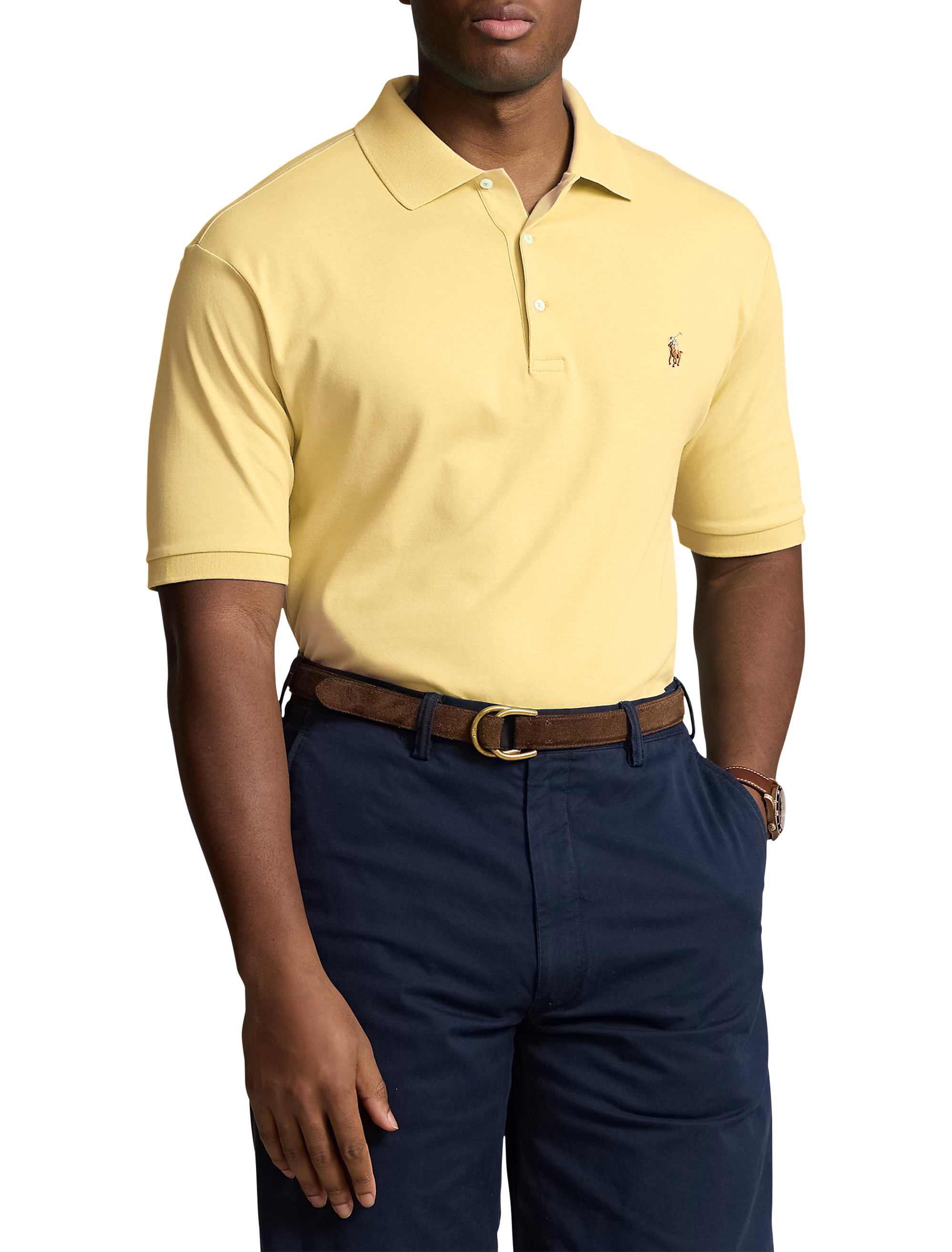 Big + Tall | Polo Ralph Lauren Soft Touch Polo Shirt | DXL
