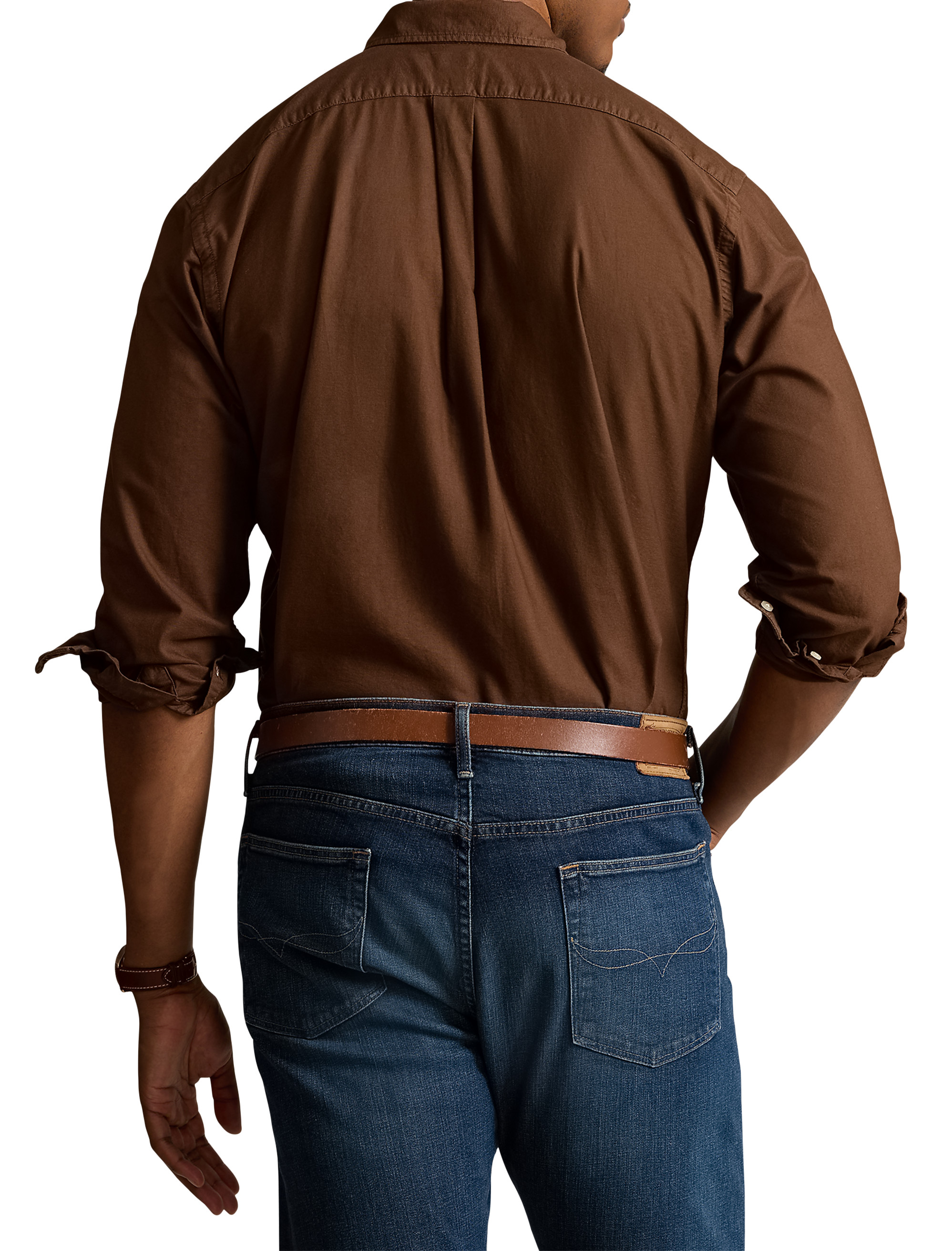 ace long sleeve shirt ダークブラウン 61KHP0LeT9L._AC_UY350_.jpg