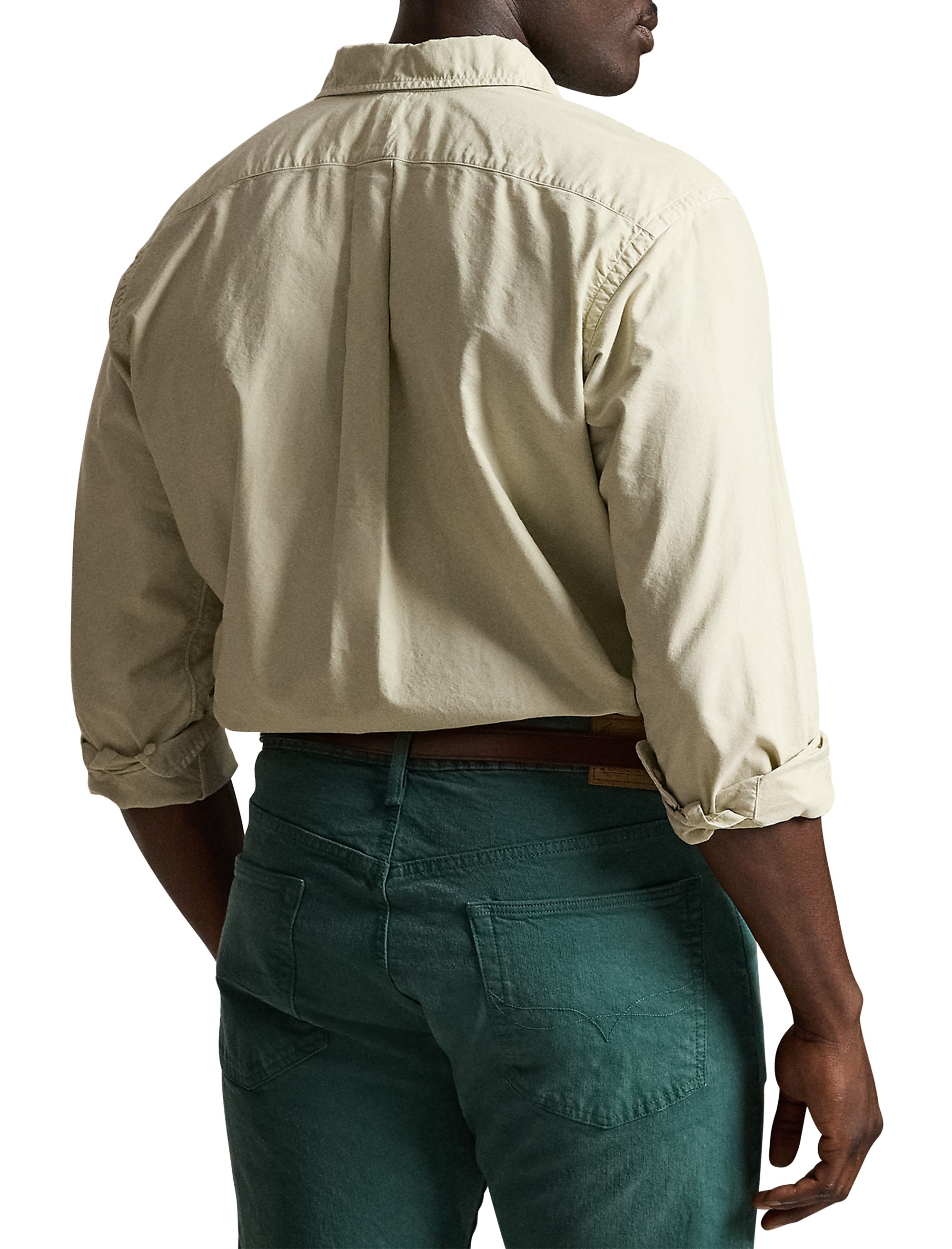 Garment-Dyed Oxford Sport Shirt - thumbnail 8