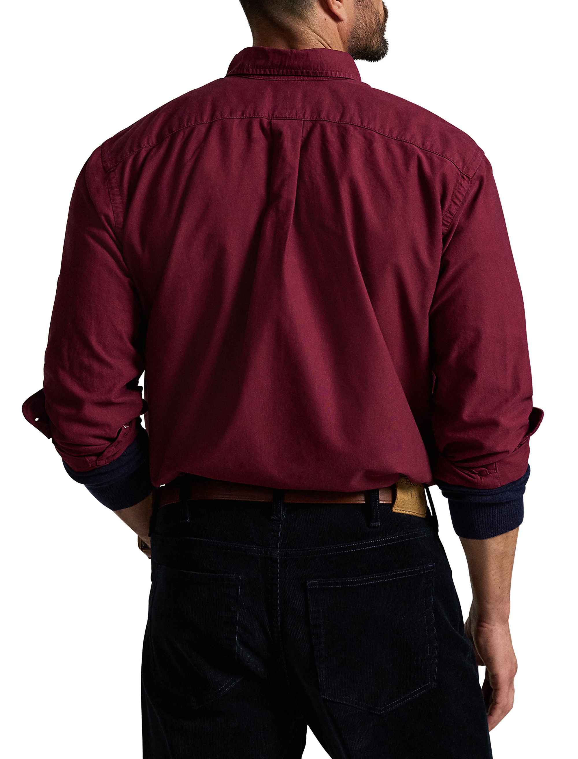 Garment-Dyed Oxford Sport Shirt - thumbnail 3