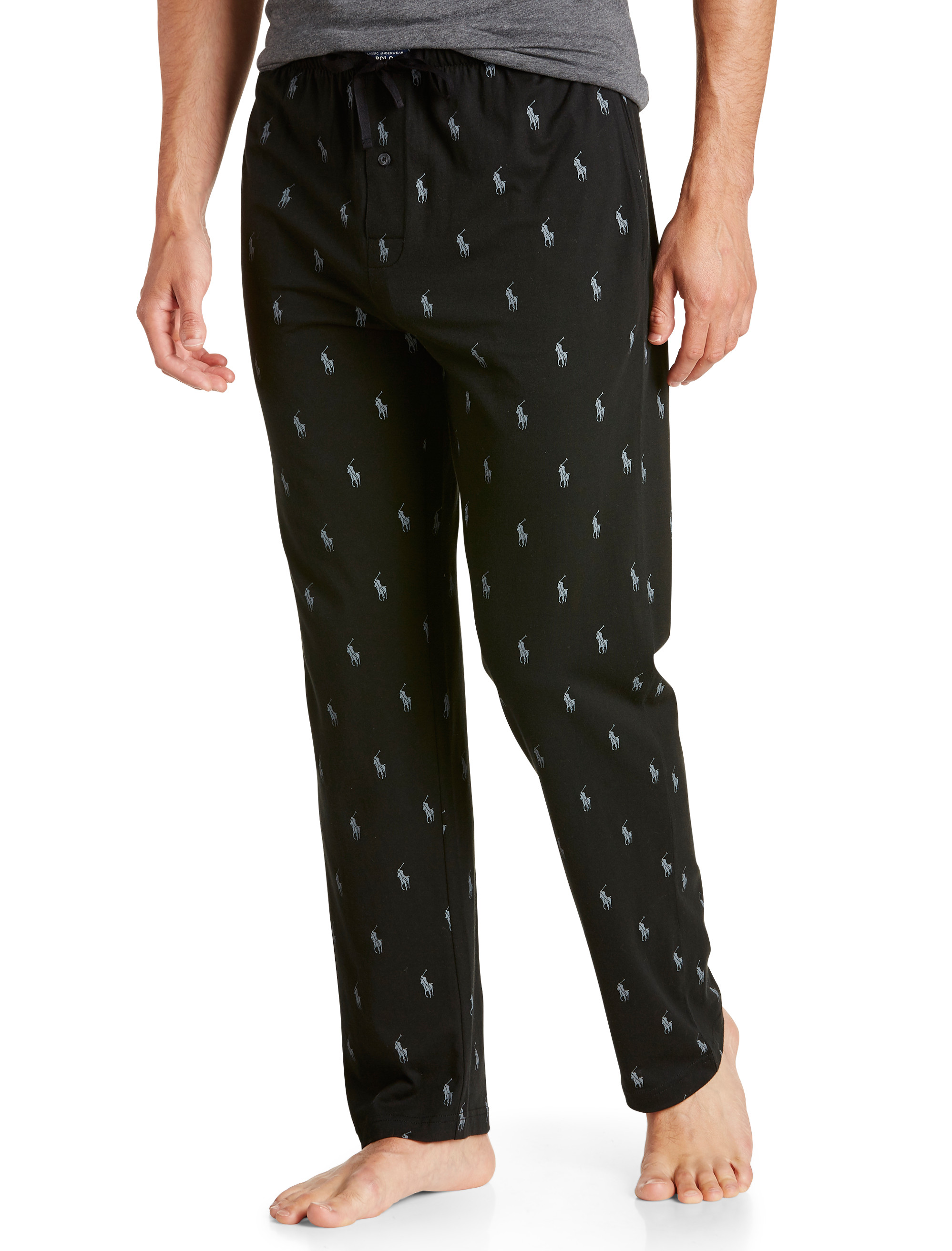 Many Faces of MK Womens' Black Pajama Pants