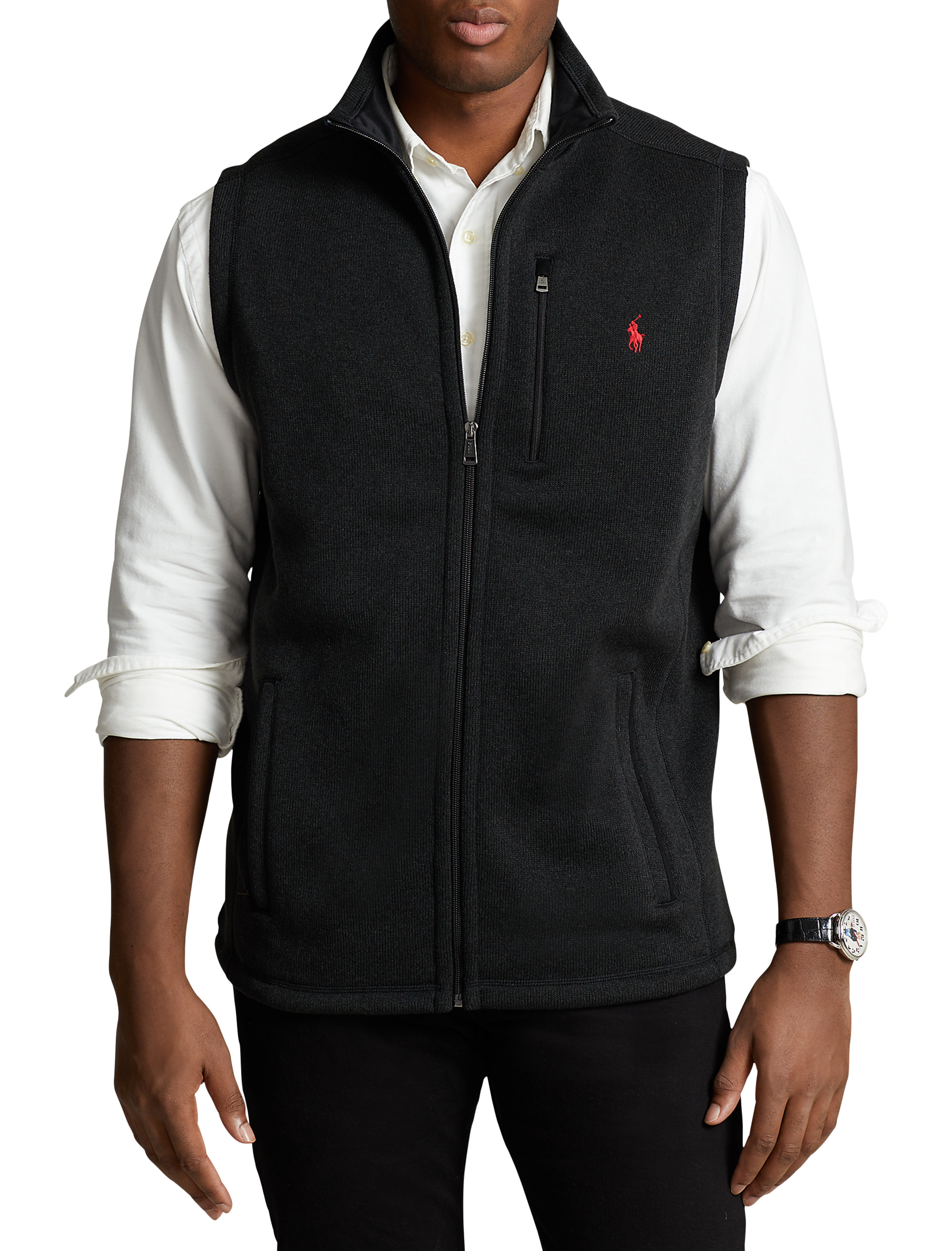 Ralph lauren sale vest black