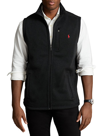Big + Tall, Polo Ralph Lauren Fleece Sweater Vest