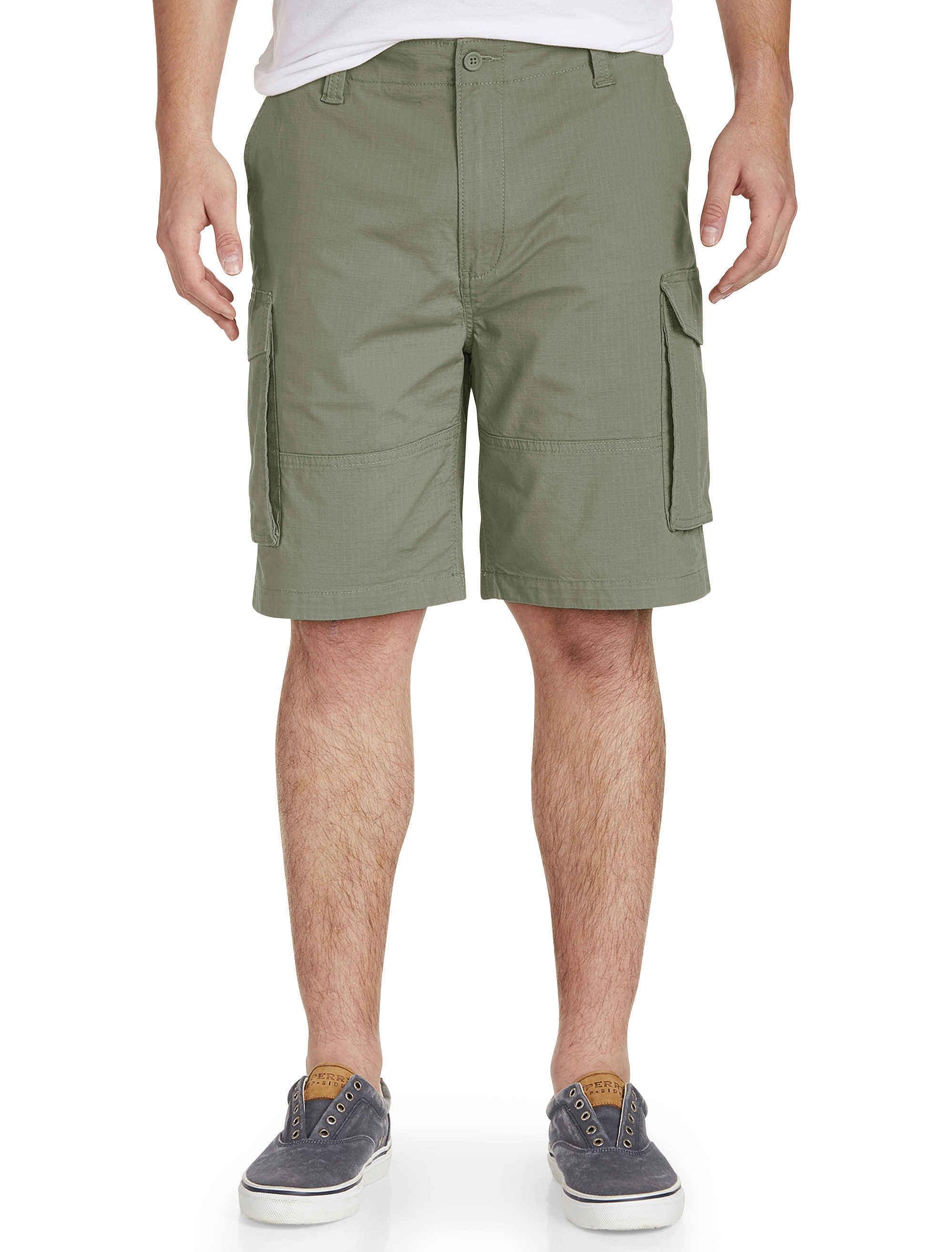 Big + Tall | Nautica Stretch Ripstop Cotton Cargo Shorts | DXL