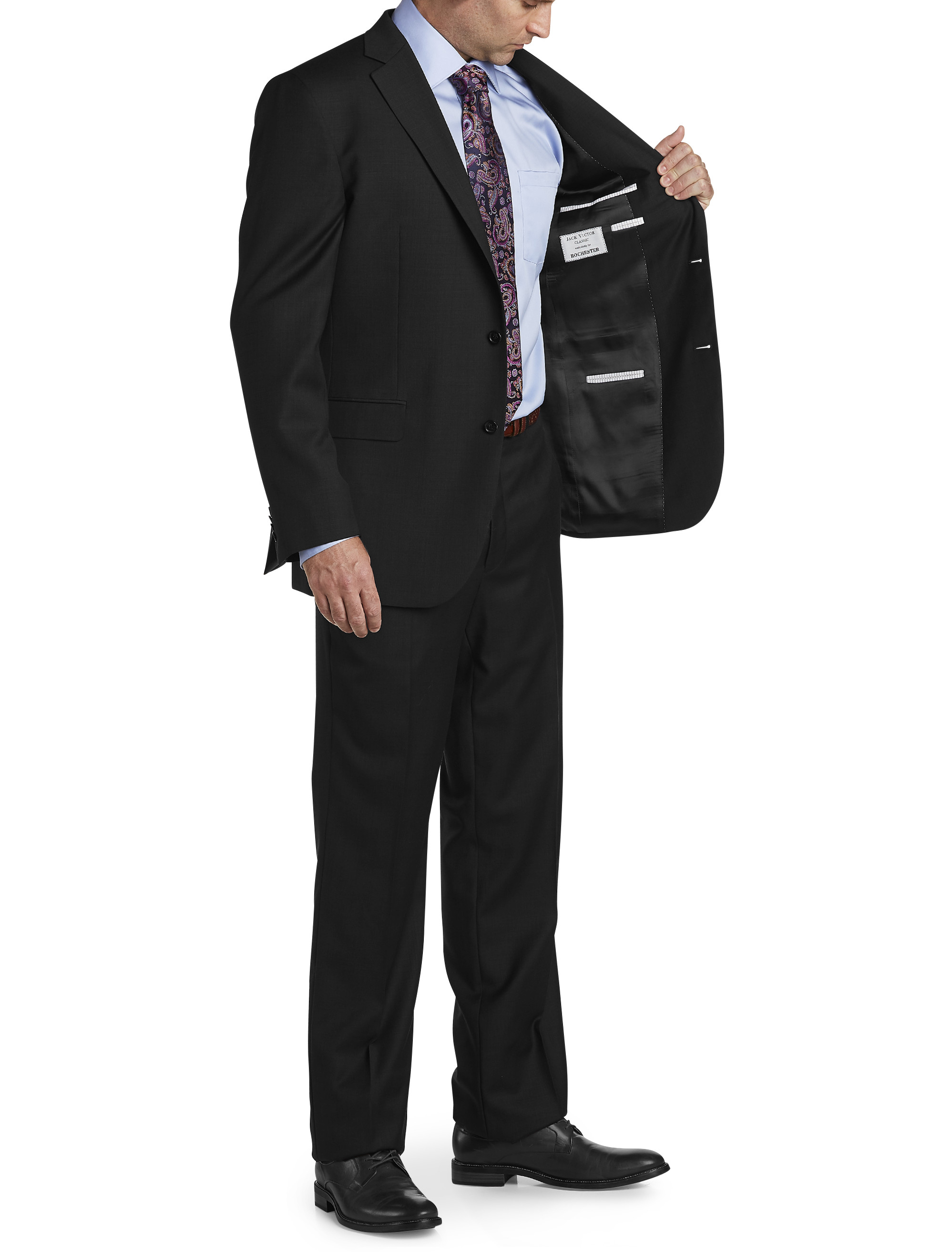 Big + Tall | Jack Victor Classic Nested Suit -- Executive Cut | DXL
