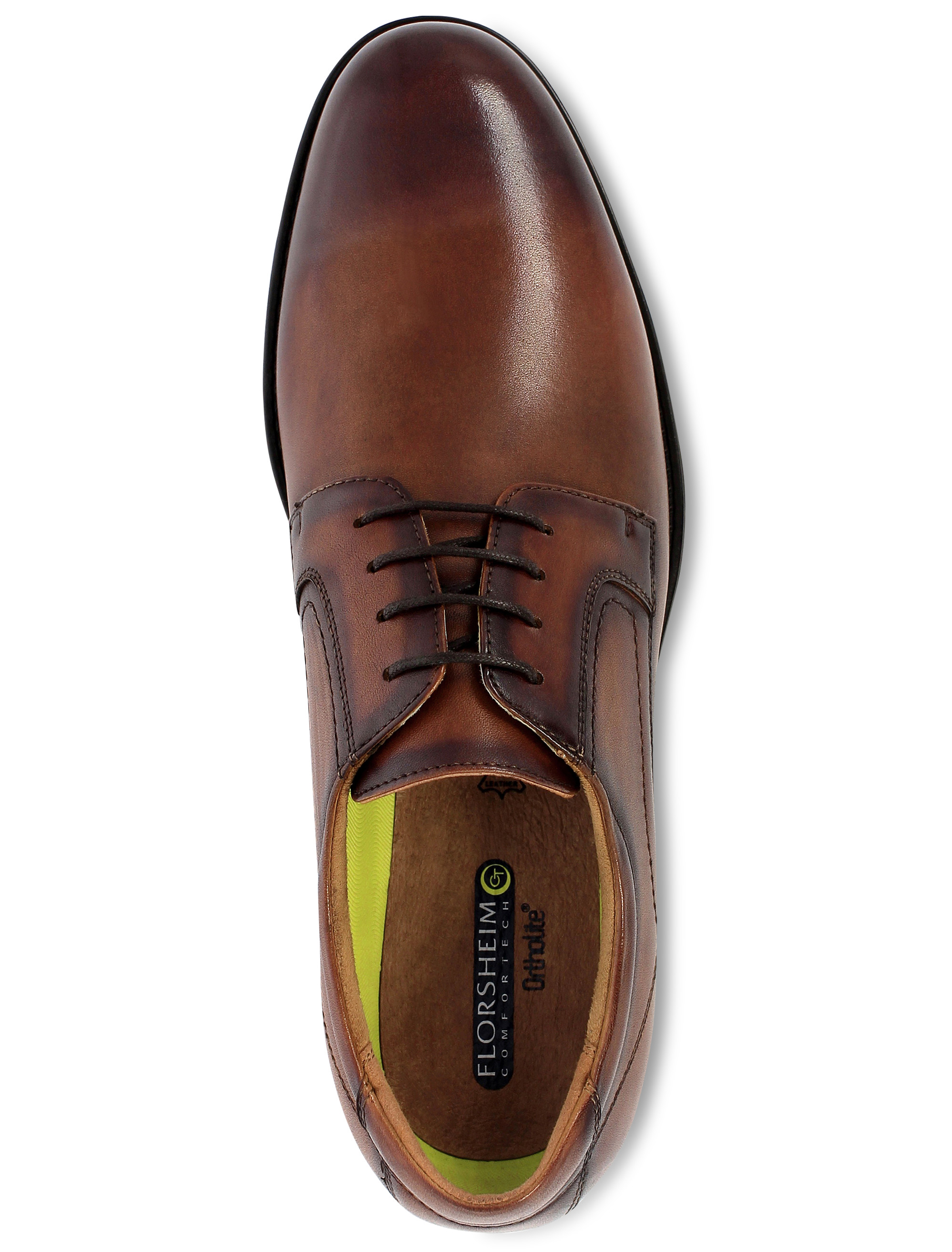 FL MIDTOWN PLAIN TOE COGNAC