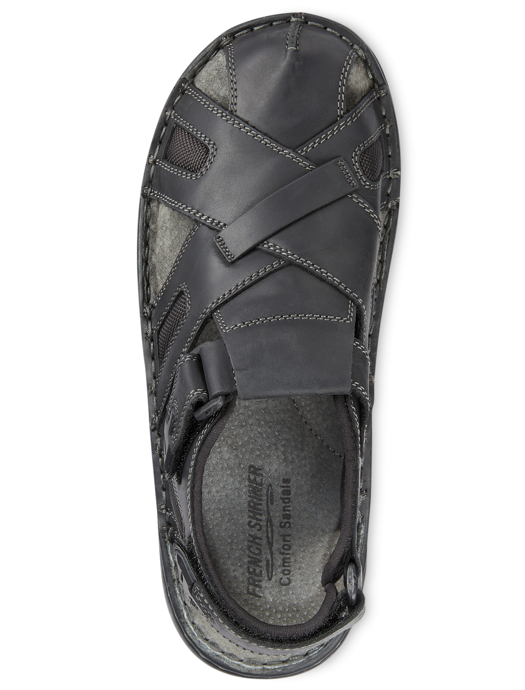 Mens fisherman discount sandals wide width