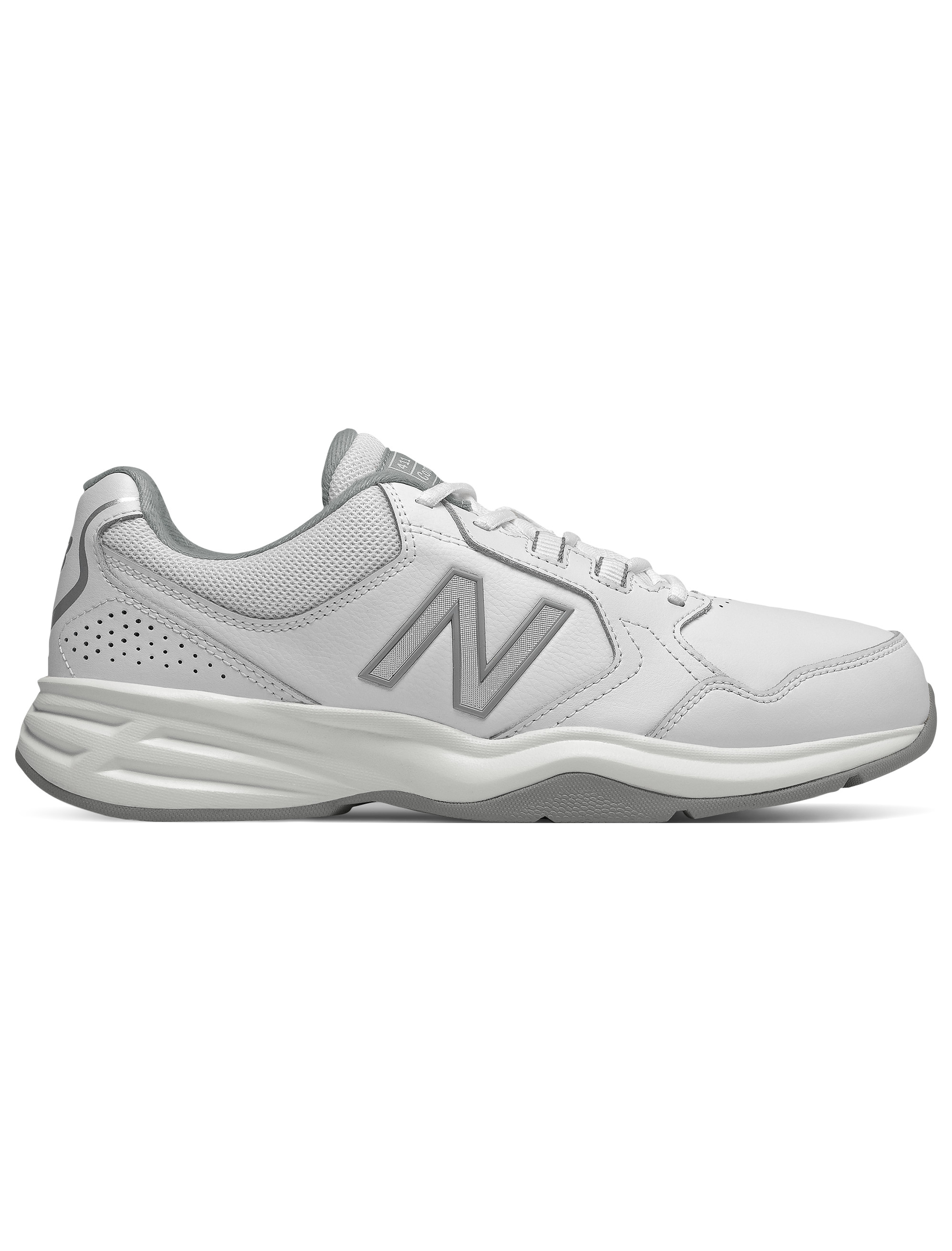 New Balance Men\'s 411 Comfort Ride Sneakers Shoes Size 11.5 EE - White MA411LW1 s-l1200.jpg main image 3