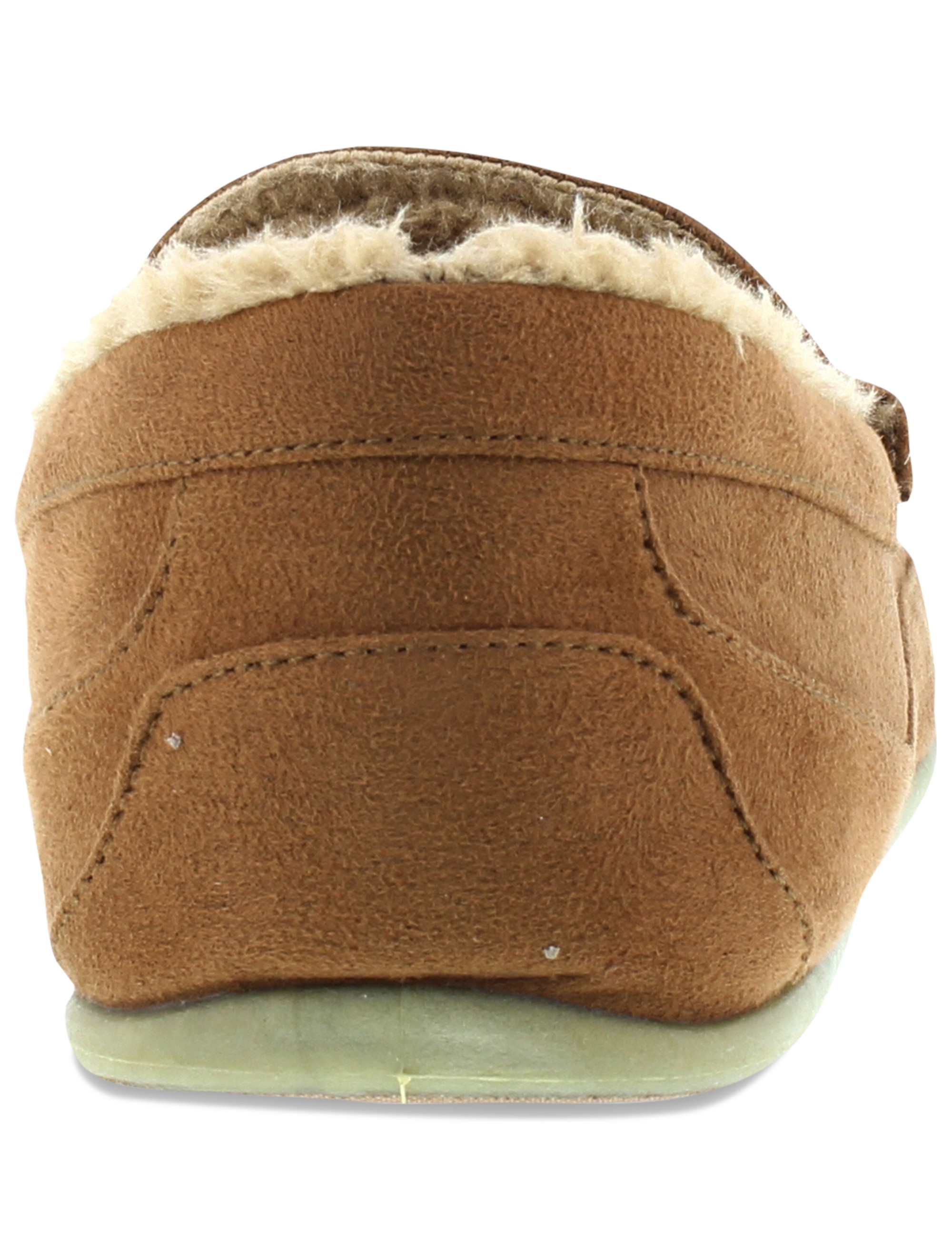 Spun Microsuede Moccasin Slippers - thumbnail 5