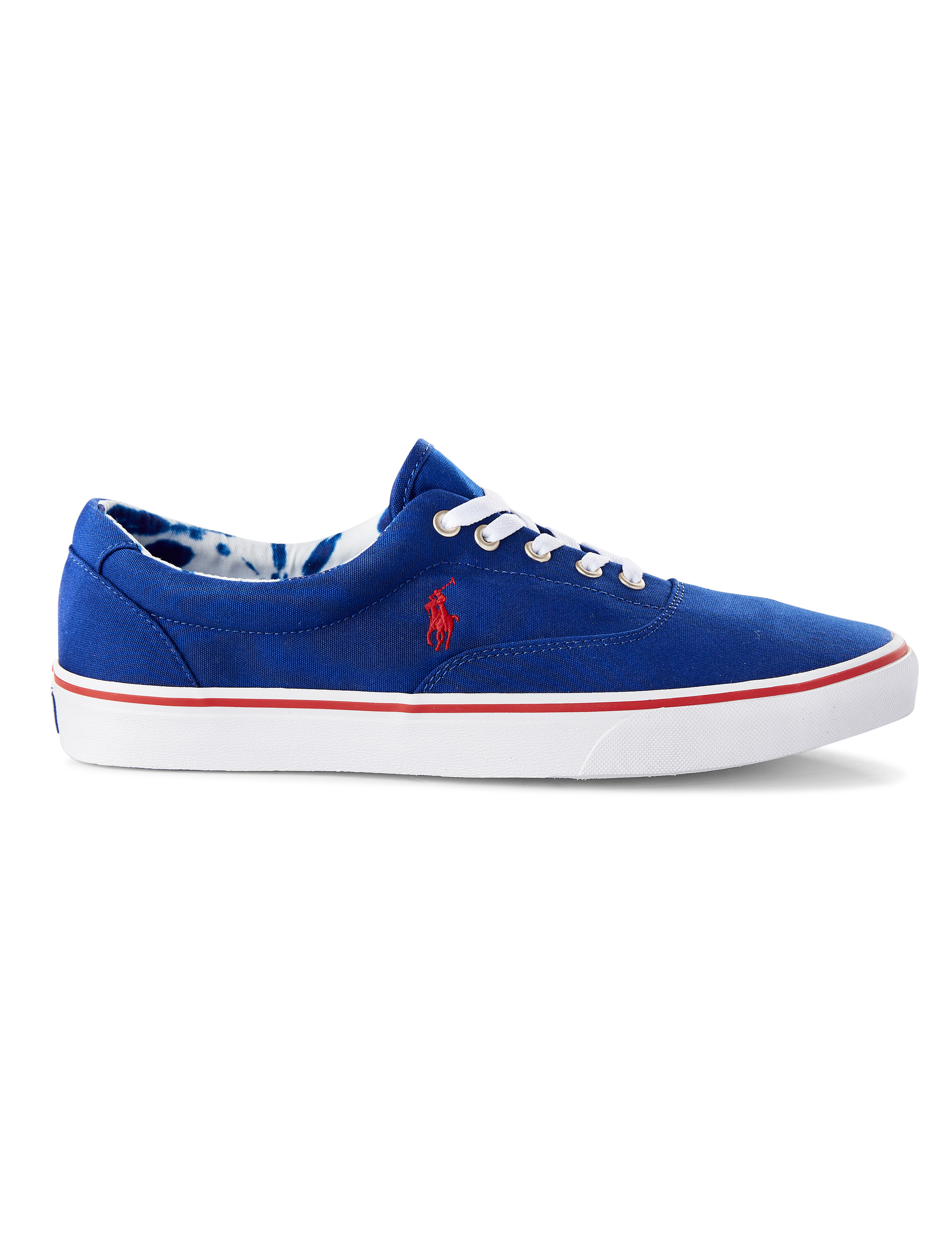 Polo Ralph Lauren Men s Keaton Canvas Sneakers HRT Royal Red Size 12