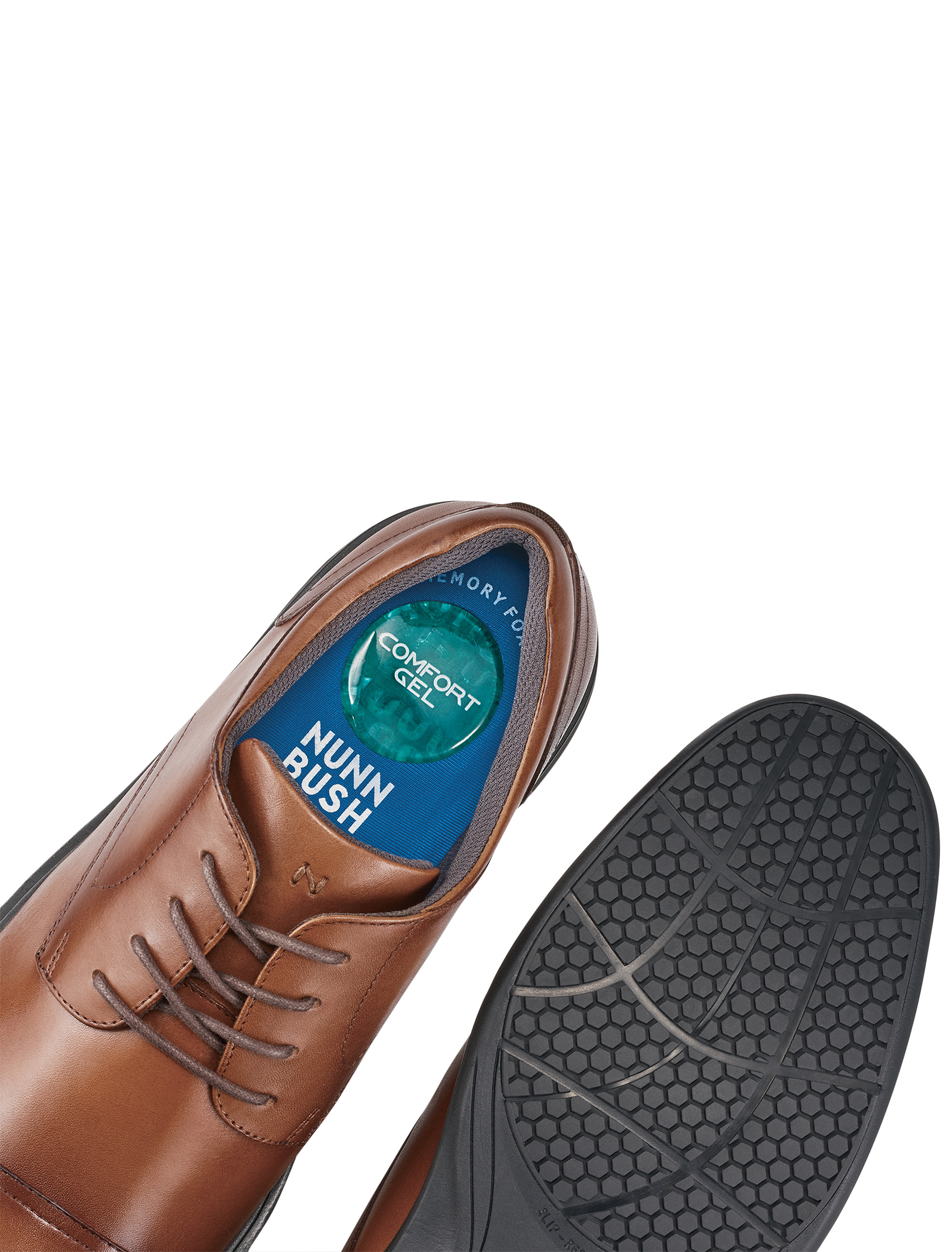 Big + Tall | Nunn Bush Kore Pro Bicycle-Toe Slip-Ons | DXL